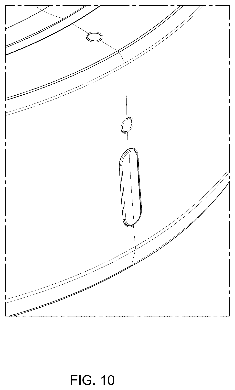 Patent USD1124354 Figure 10 – Brainwave reading apparatus