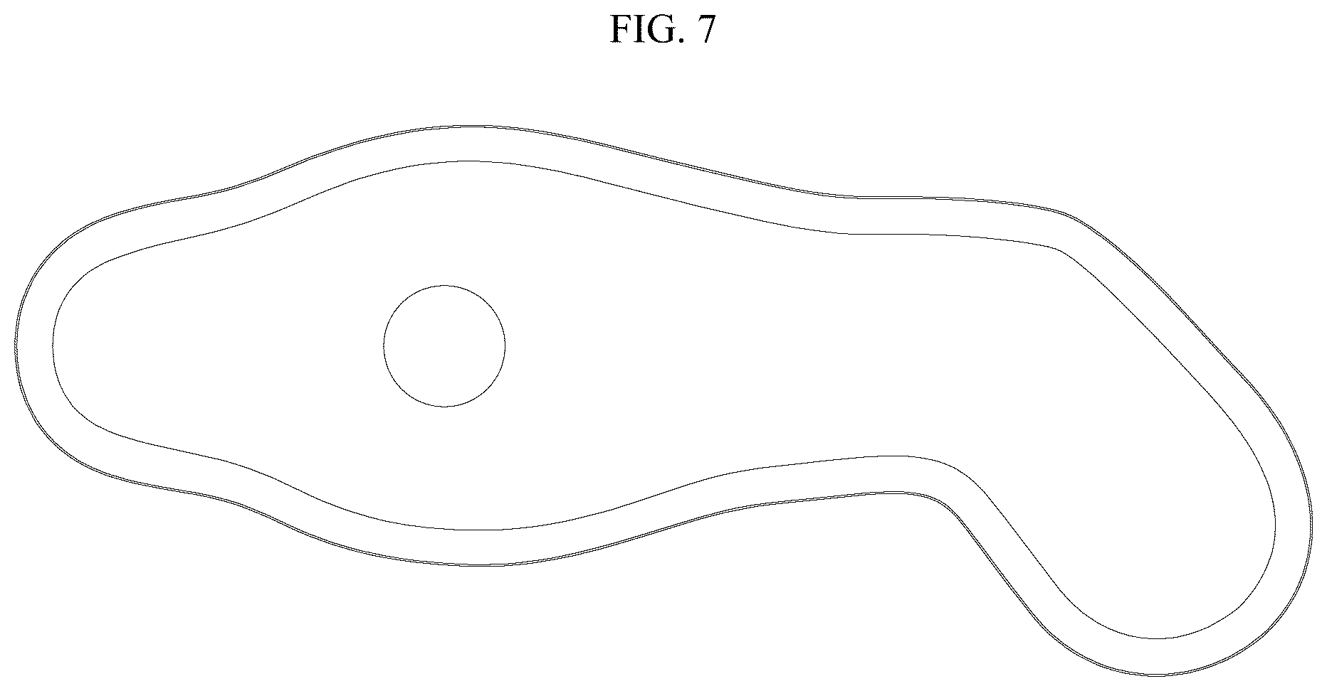 Patent USD1124356 Figure 7 – Electrode patch for biological signal measurement