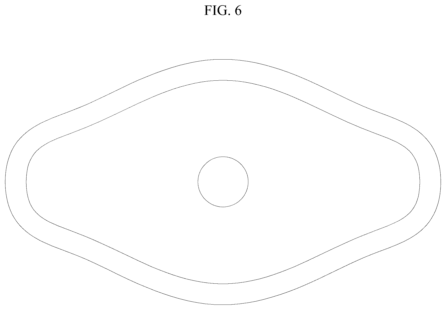 Patent USD1124357 Figure 6 – Electrode patch for biological signal measurement