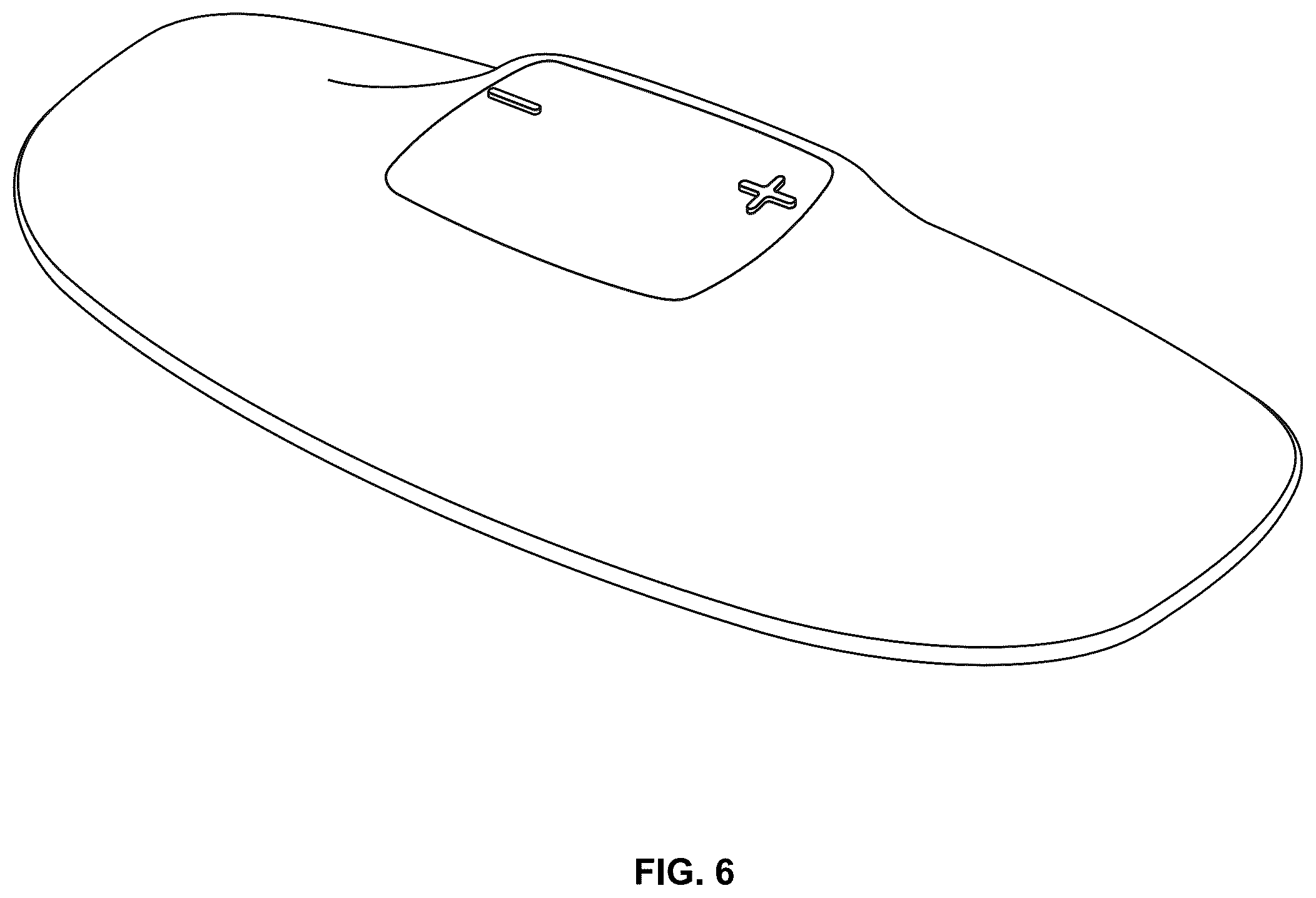 Patent USD1124358 Figure 6 – Menstrual pain management device