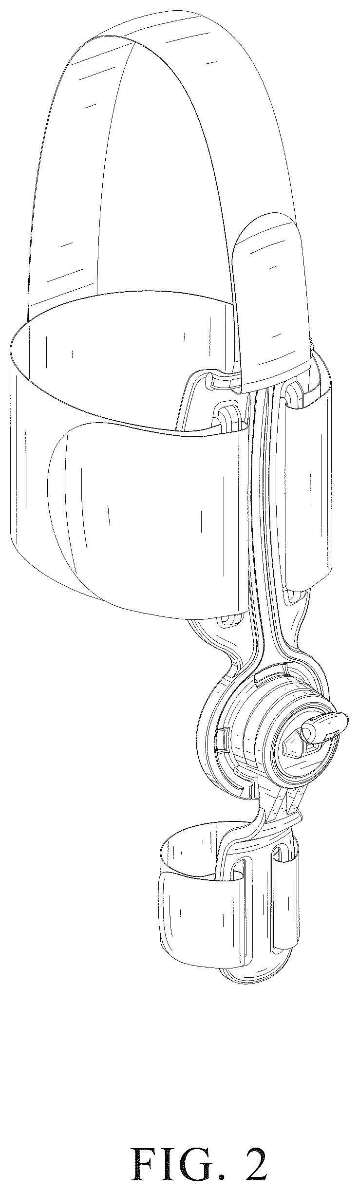 Patent USD1124362 Figure 2 – Orthotic for big toe