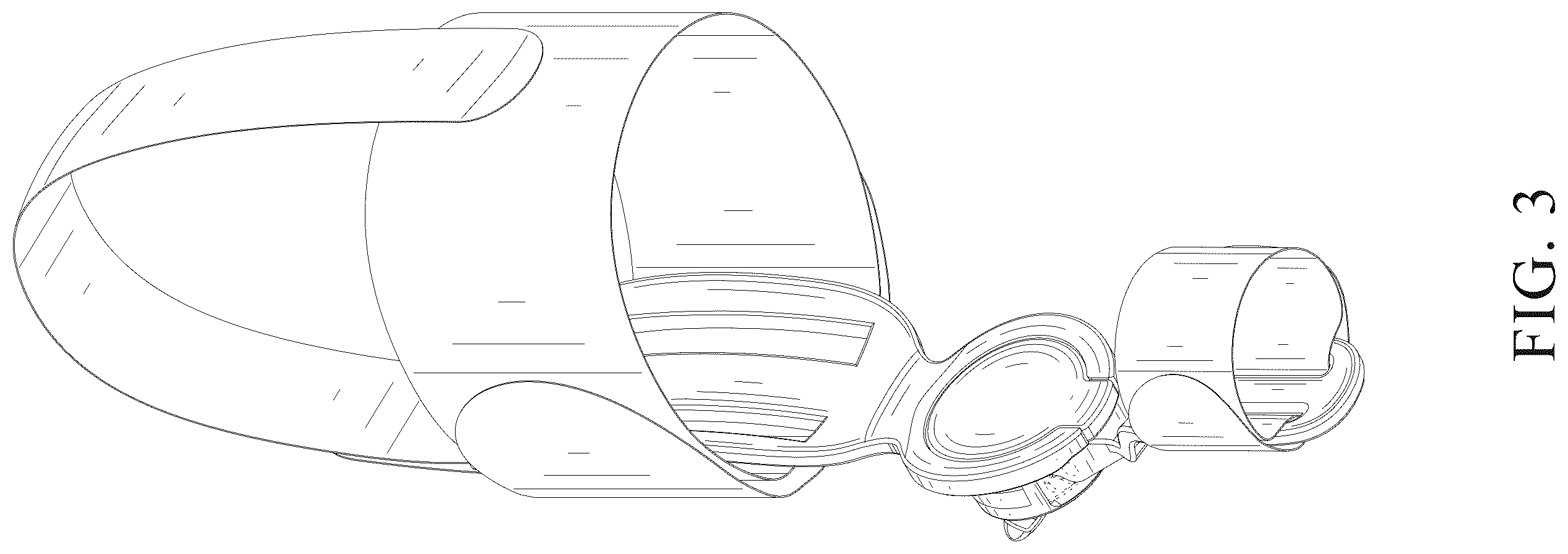 Patent USD1124362 Figure 3 – Orthotic for big toe