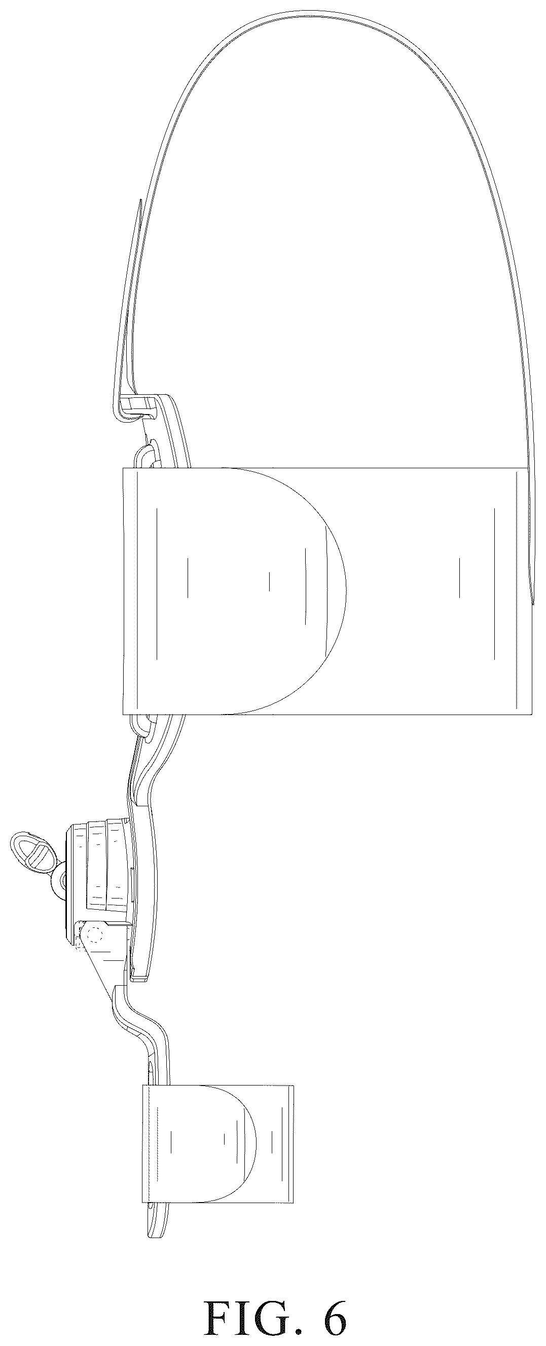 Patent USD1124362 Figure 6 – Orthotic for big toe