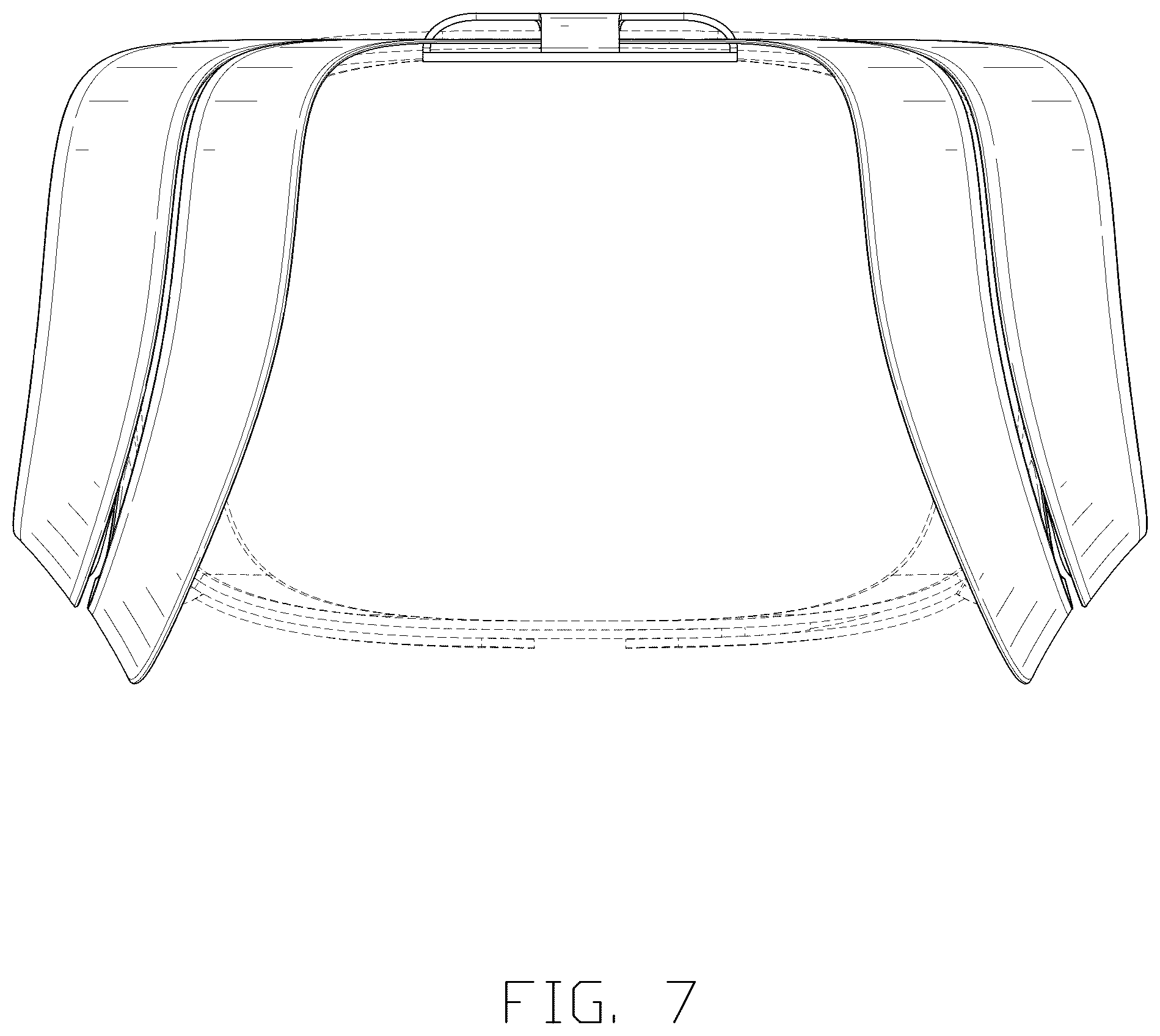 Patent USD1124363 Figure 7 – Corrective back brace