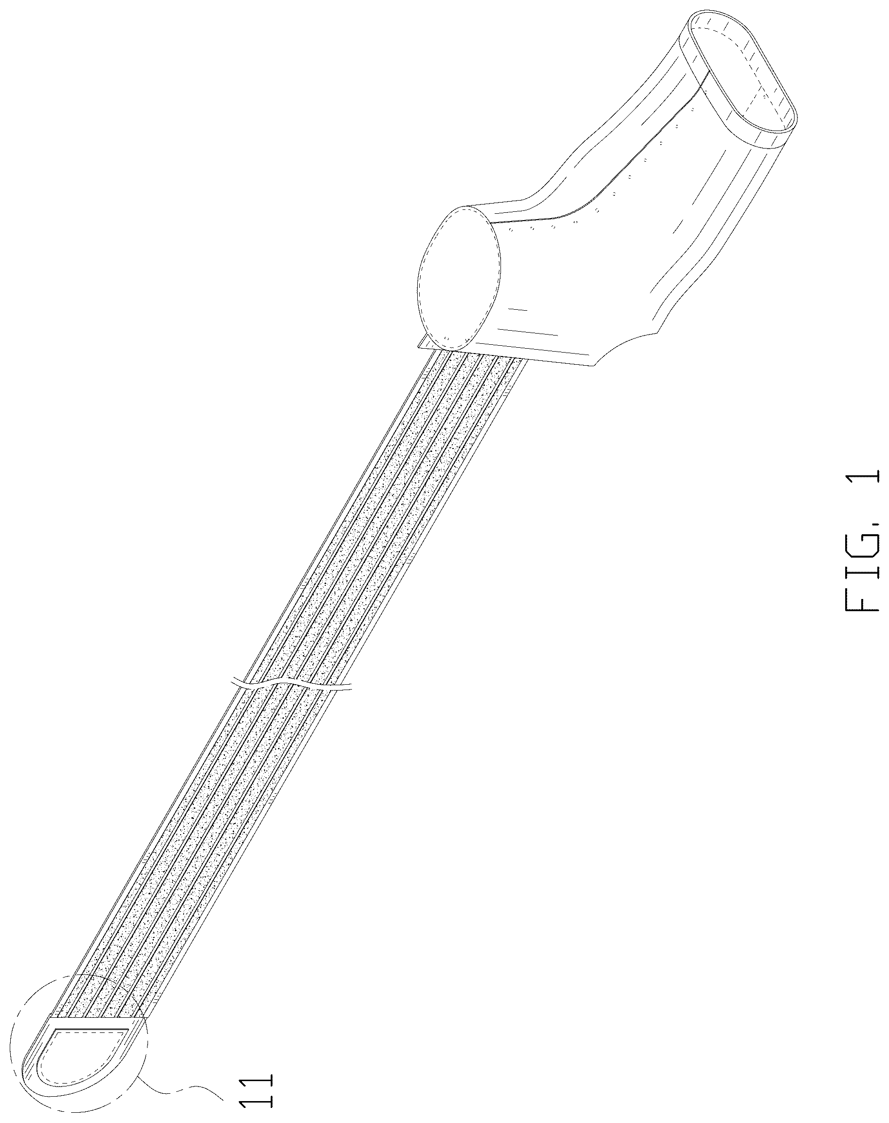 Patent USD1124366 Figure 1 – Ankle support
