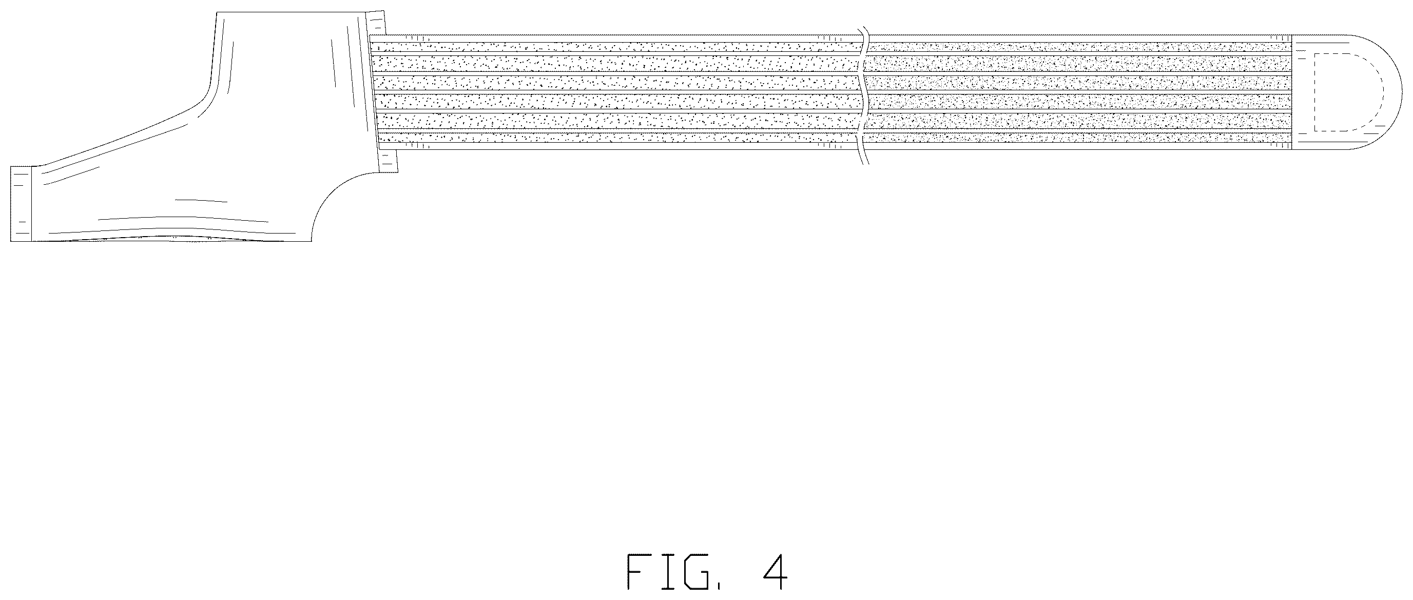 Patent USD1124366 Figure 4 – Ankle support