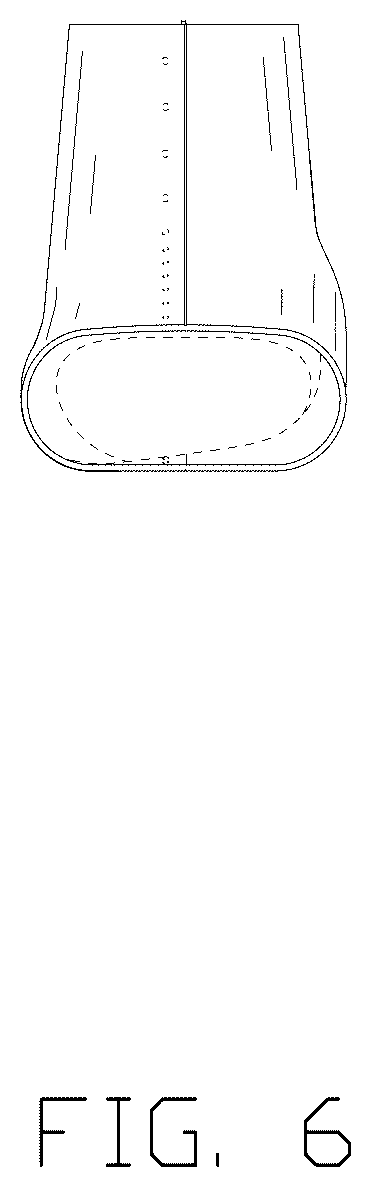 Patent USD1124366 Figure 6 – Ankle support