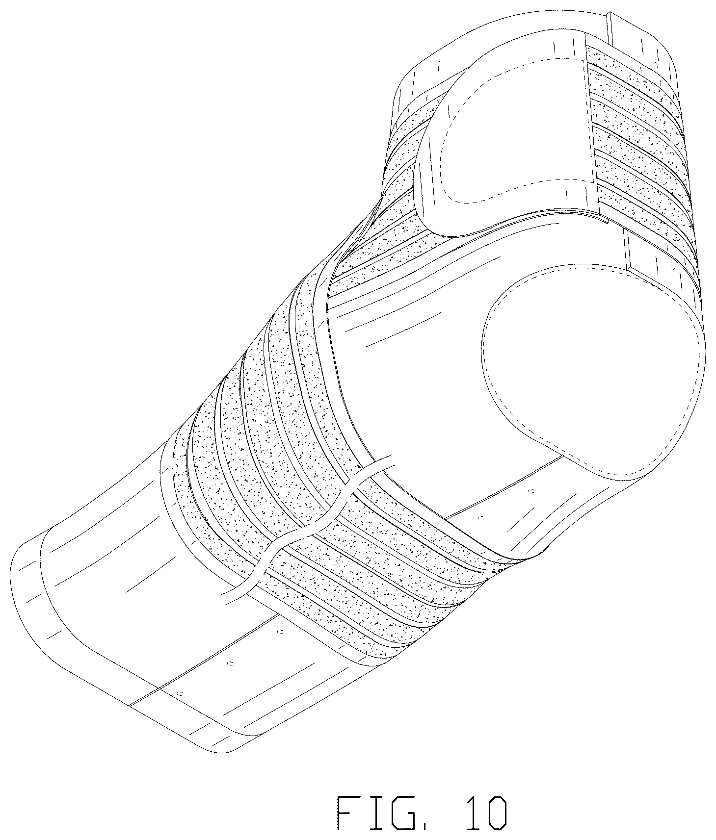 Patent USD1124366 Figure 10 – Ankle support