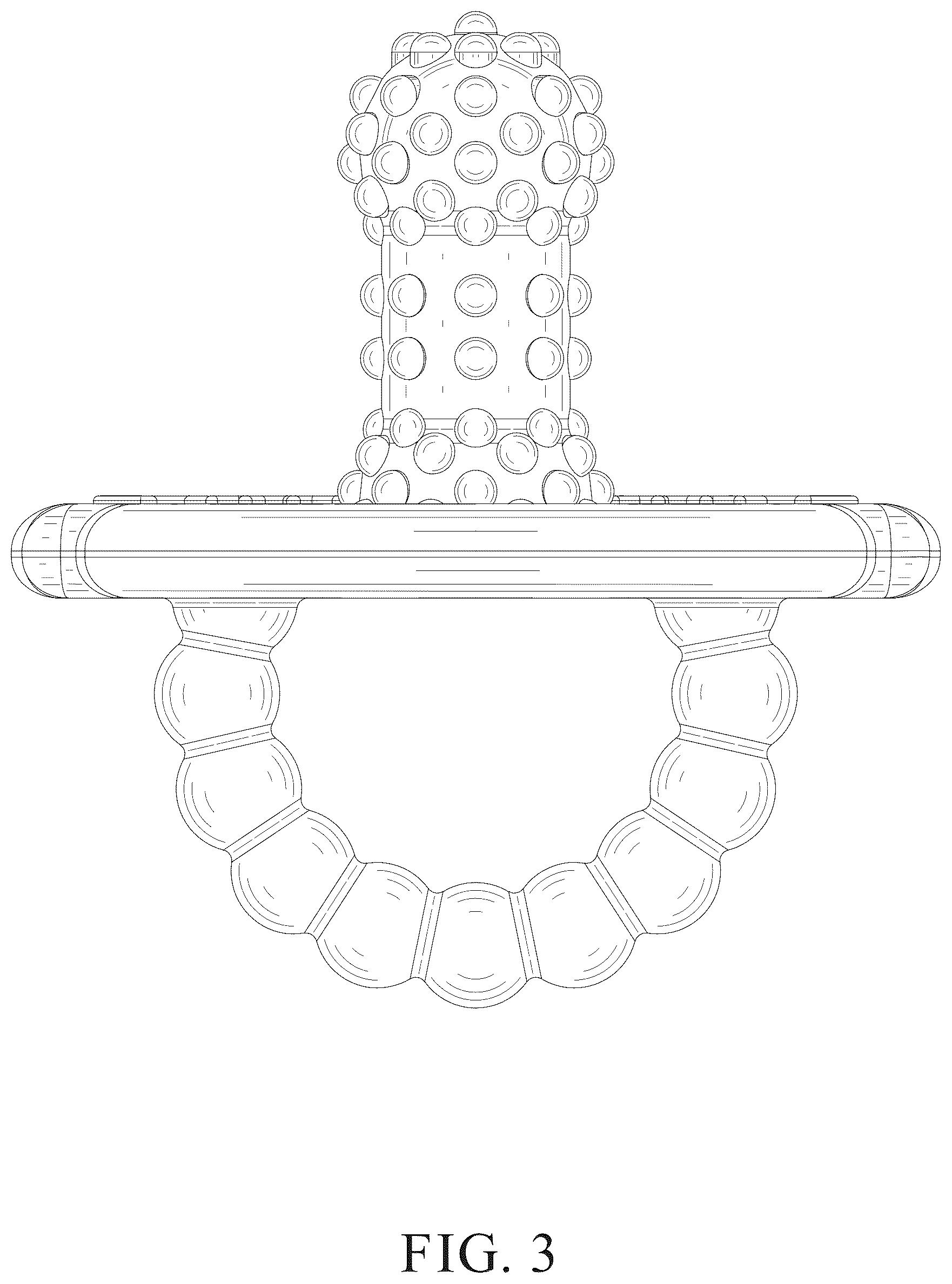 Patent USD1124368 Figure 3 – Teething pacifier