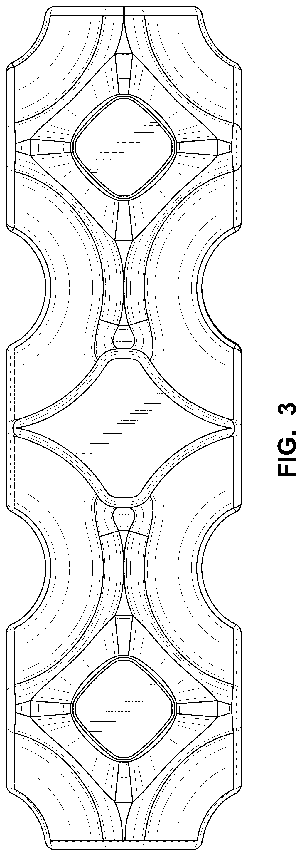 Patent USD1124370 Figure 3 – Exercising apparatus