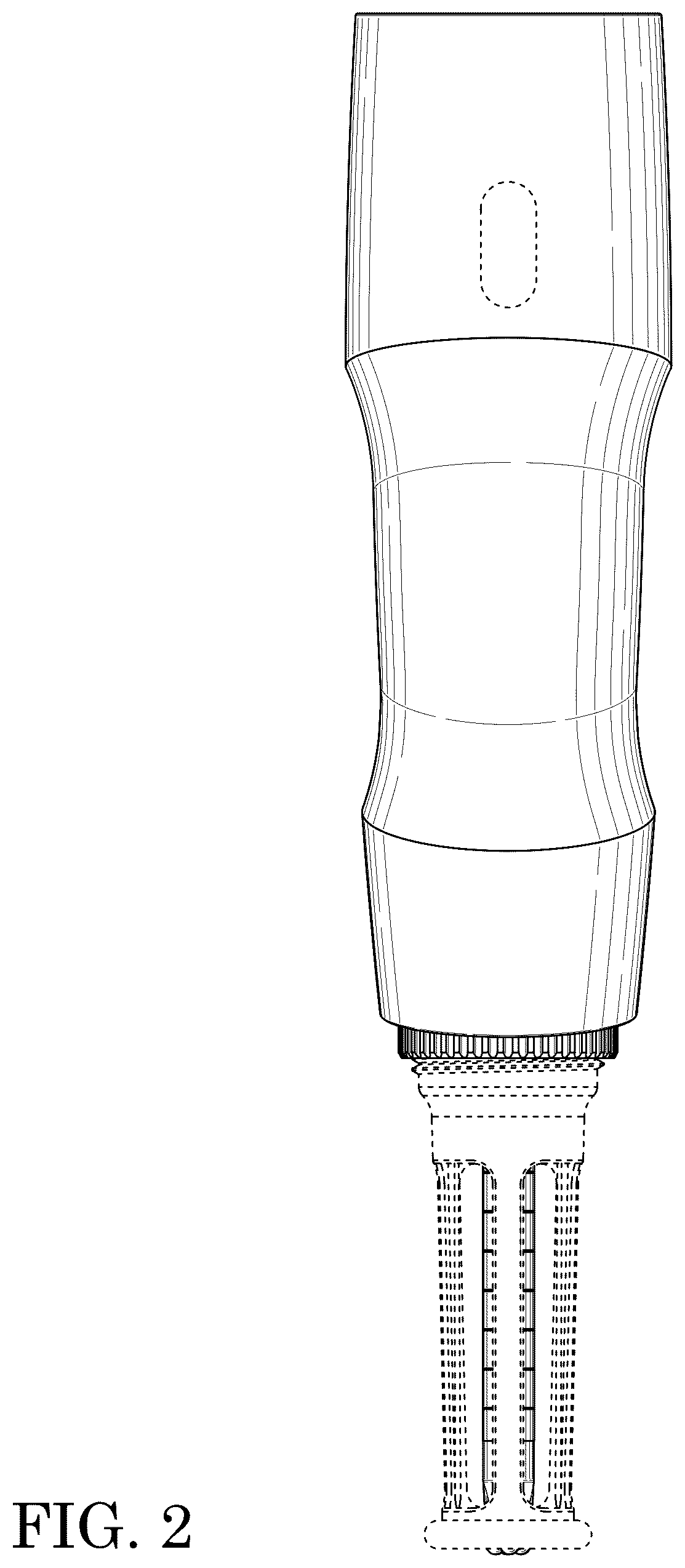 Patent USD1124372 Figure 2 – Handheld impulse treatment device