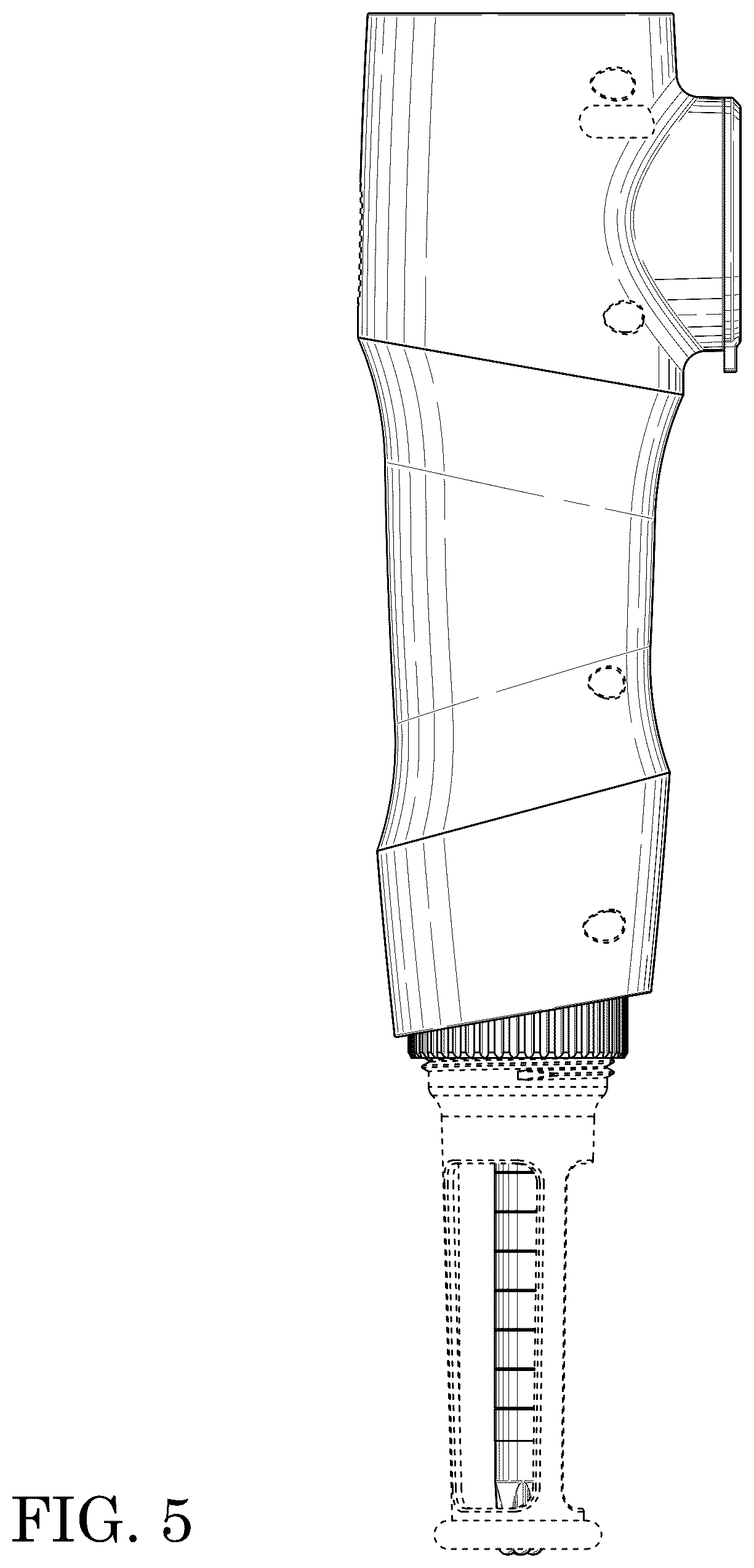 Patent USD1124372 Figure 5 – Handheld impulse treatment device