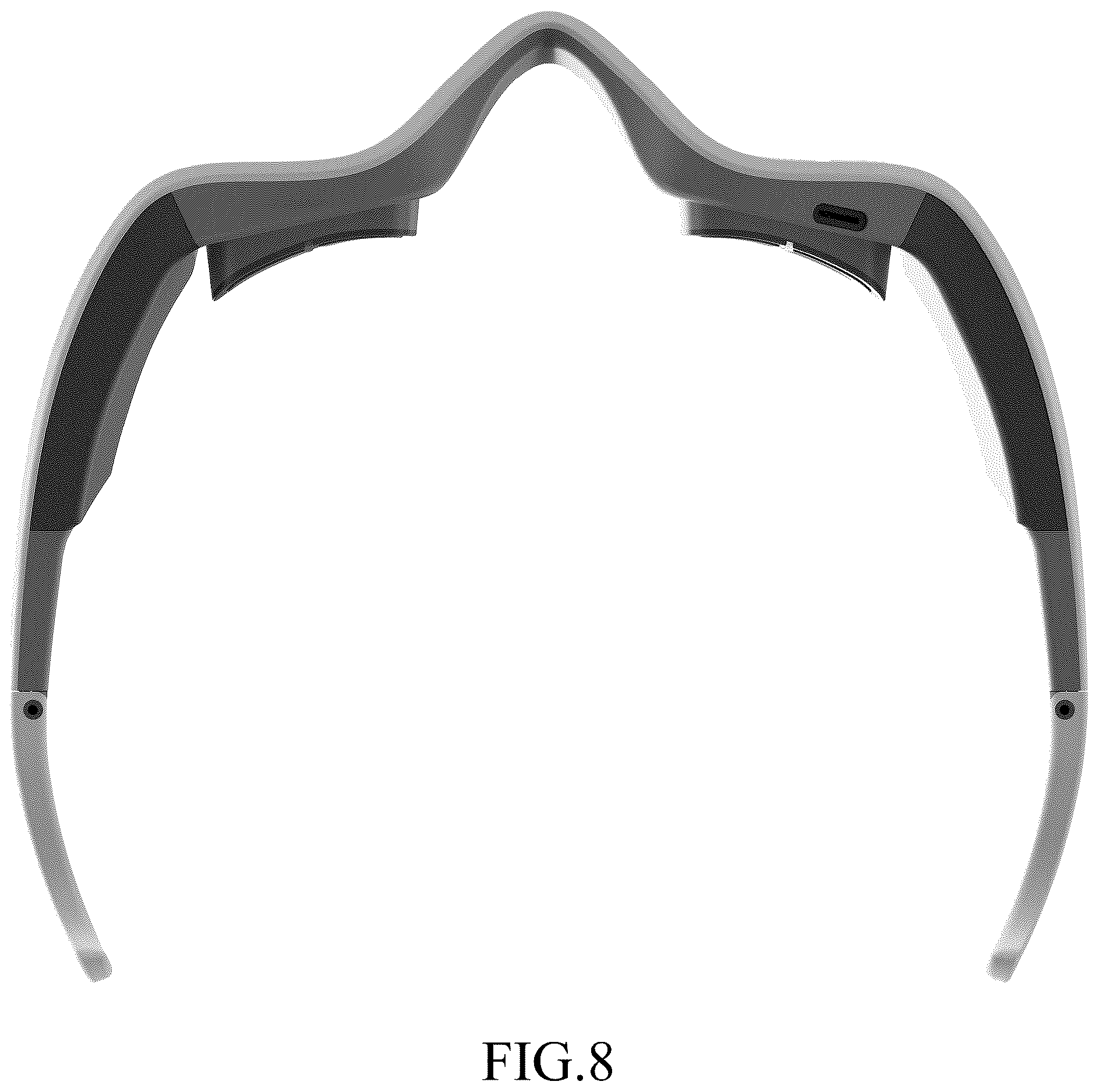 Patent USD1124375 Figure 8 – Eye bag care device