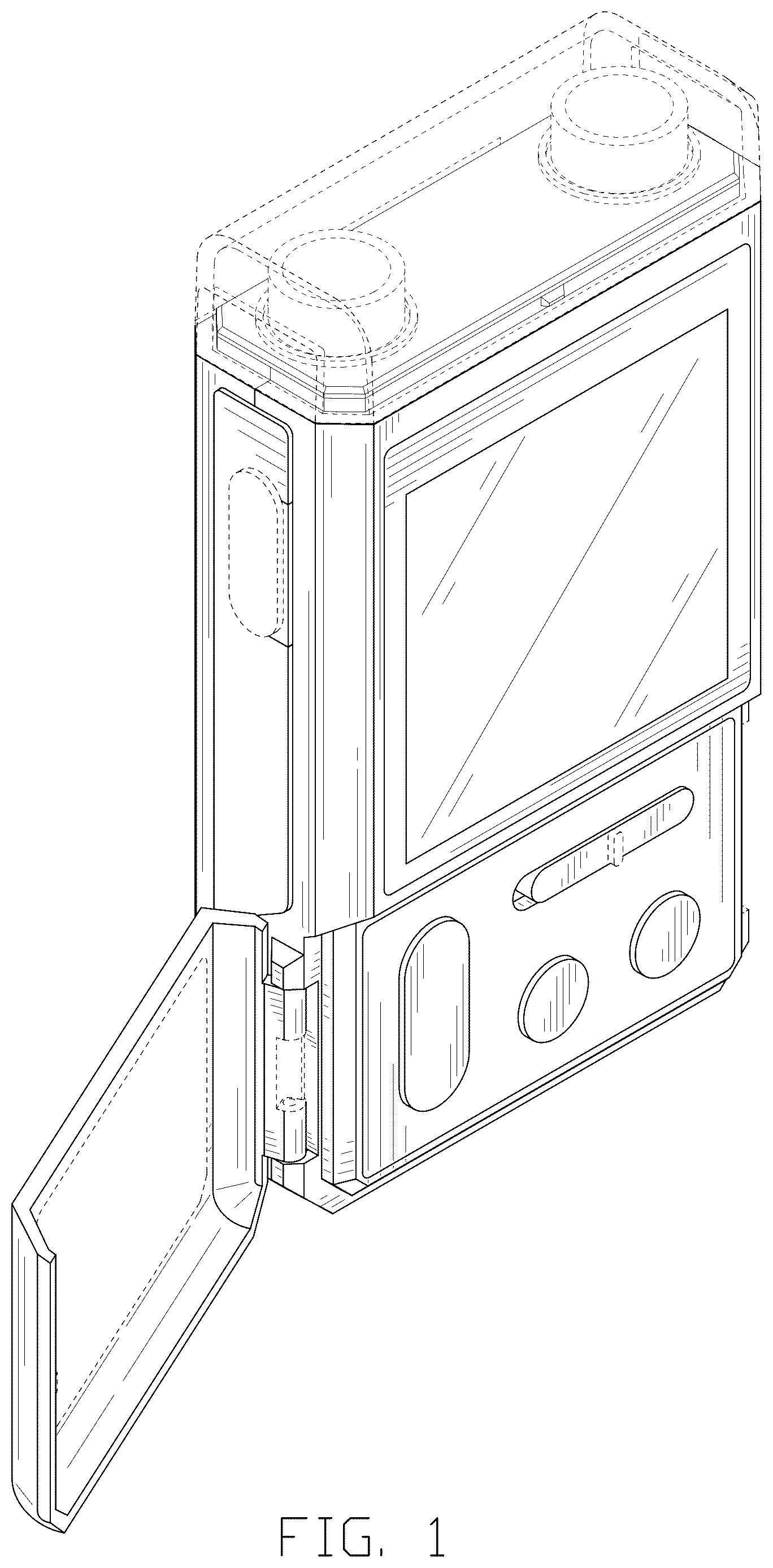 Patent USD1124376 — Muscle stimulator — Figure 1