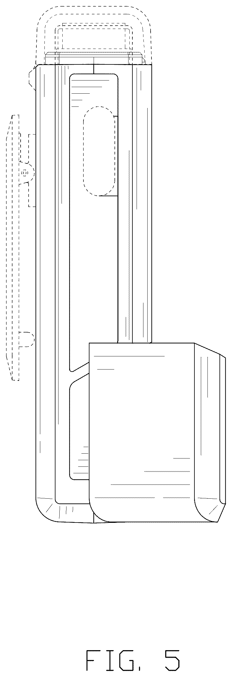 Patent USD1124376 Figure 5 – Muscle stimulator