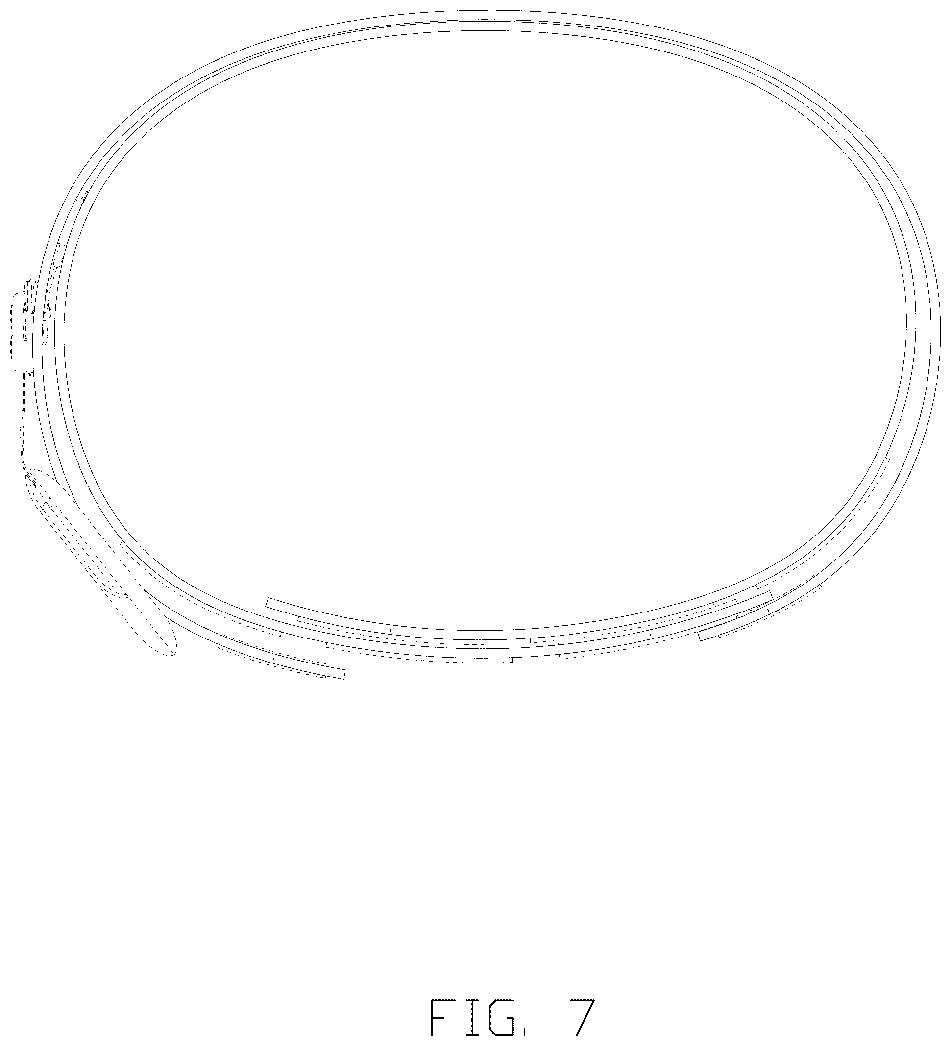 Patent USD1124379 Figure 7 – Heating pad for lumbar