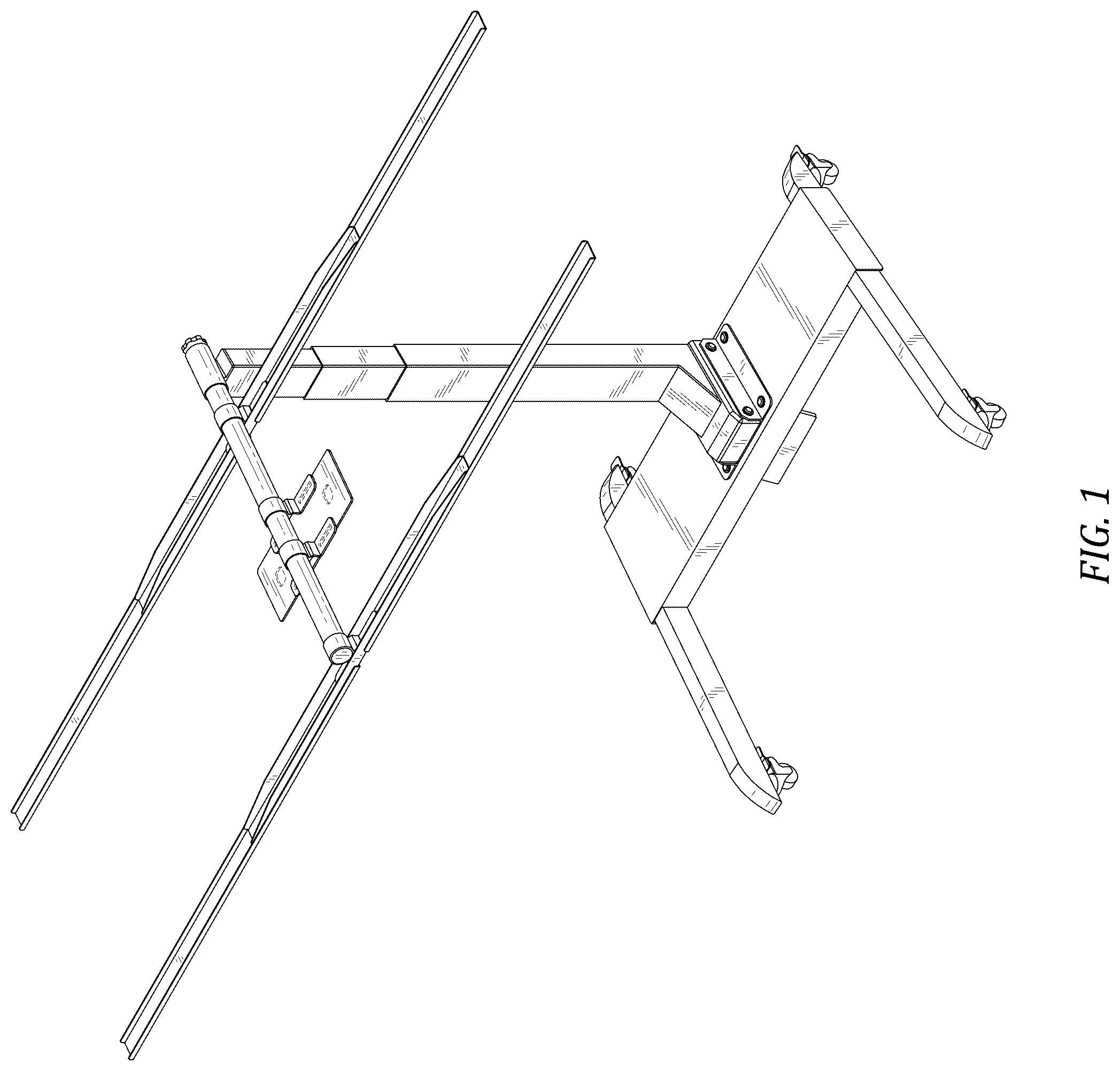 Patent USD1124380 Figure 1 – Light therapy device stand
