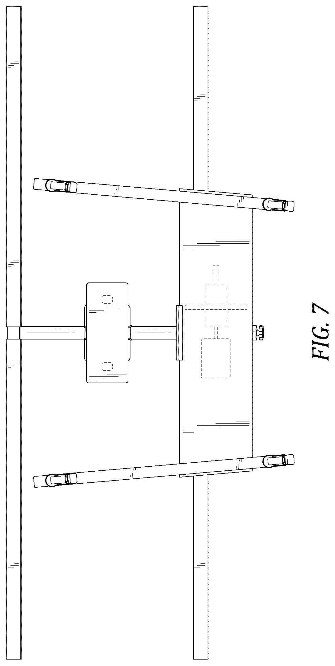Patent USD1124380 Figure 7 – Light therapy device stand