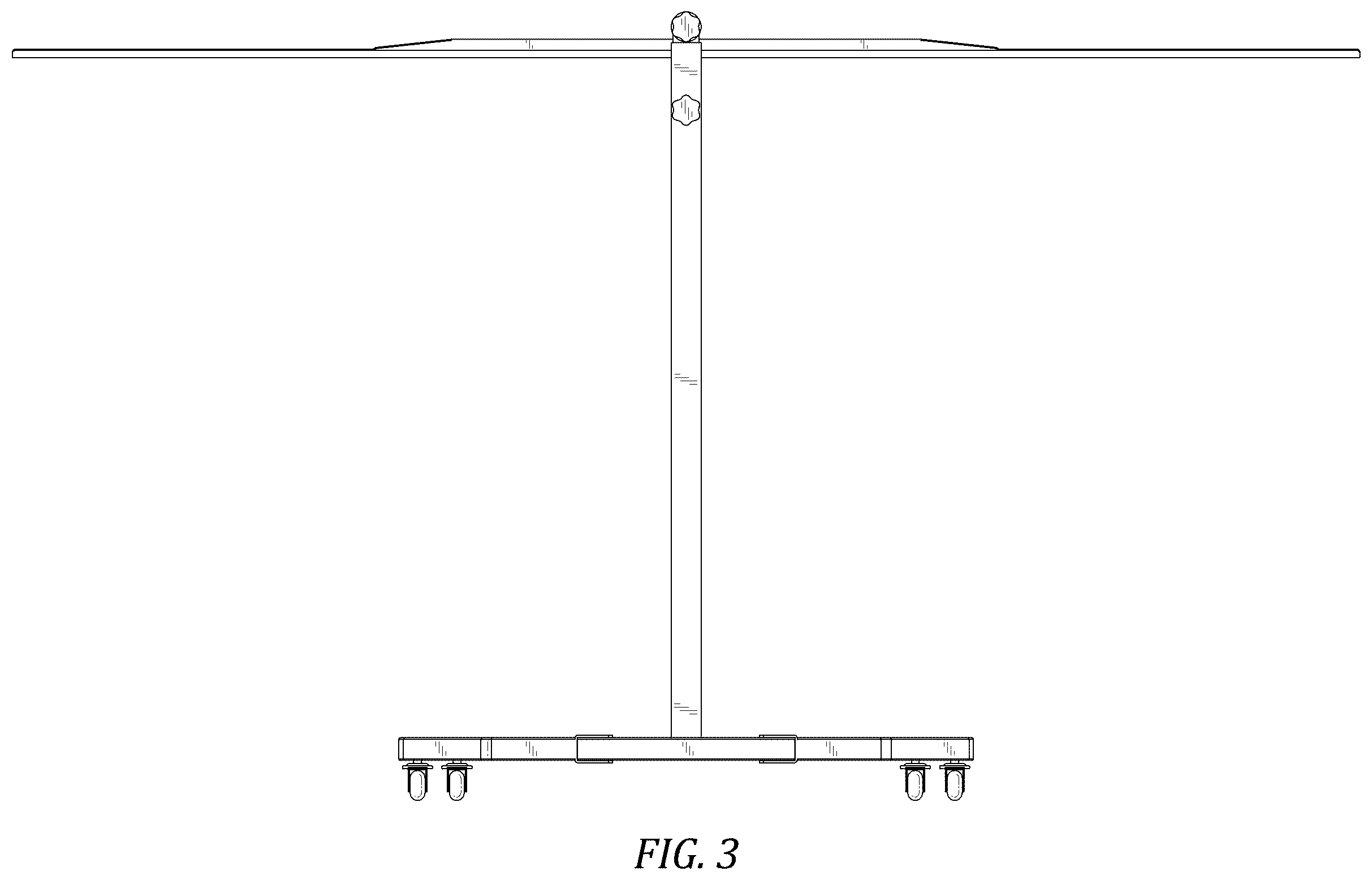 Patent USD1124382 Figure 3 – Light therapy device stand