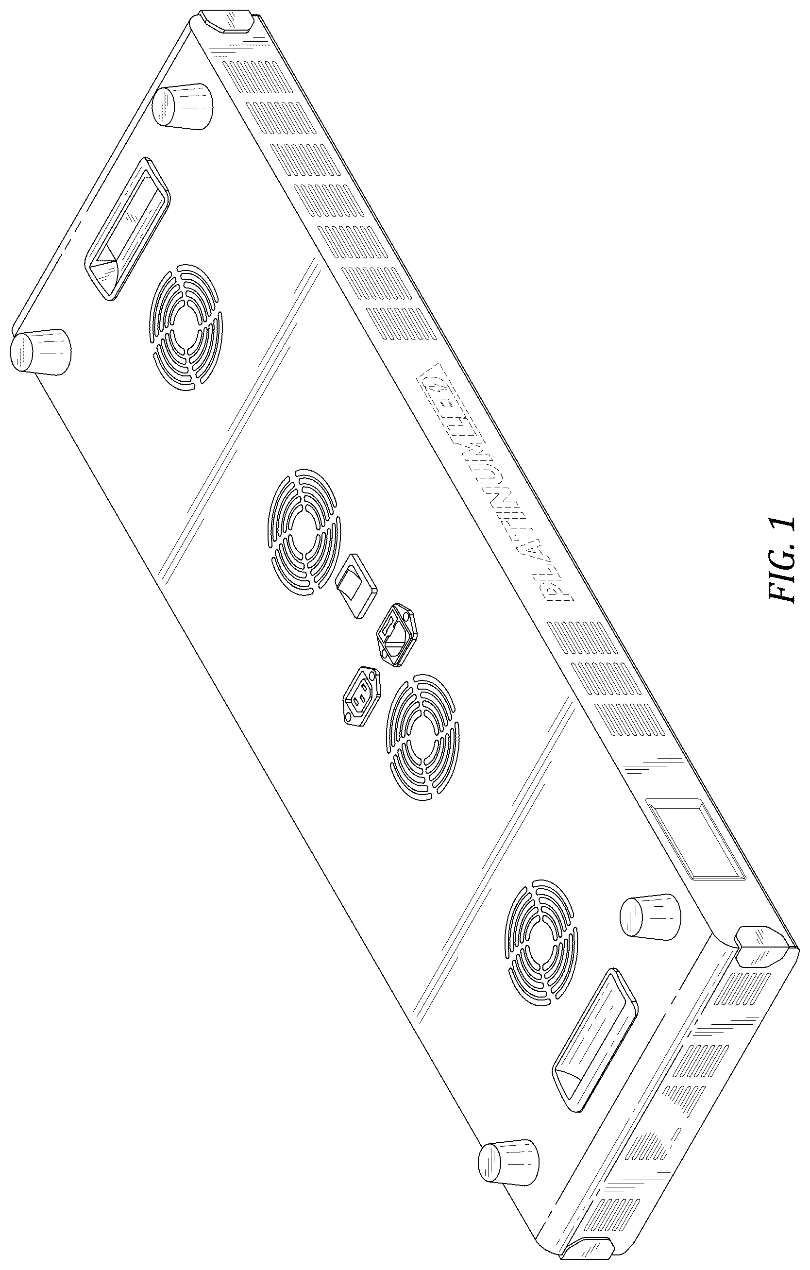 Patent USD1124383 — Light therapy device — Figure 1