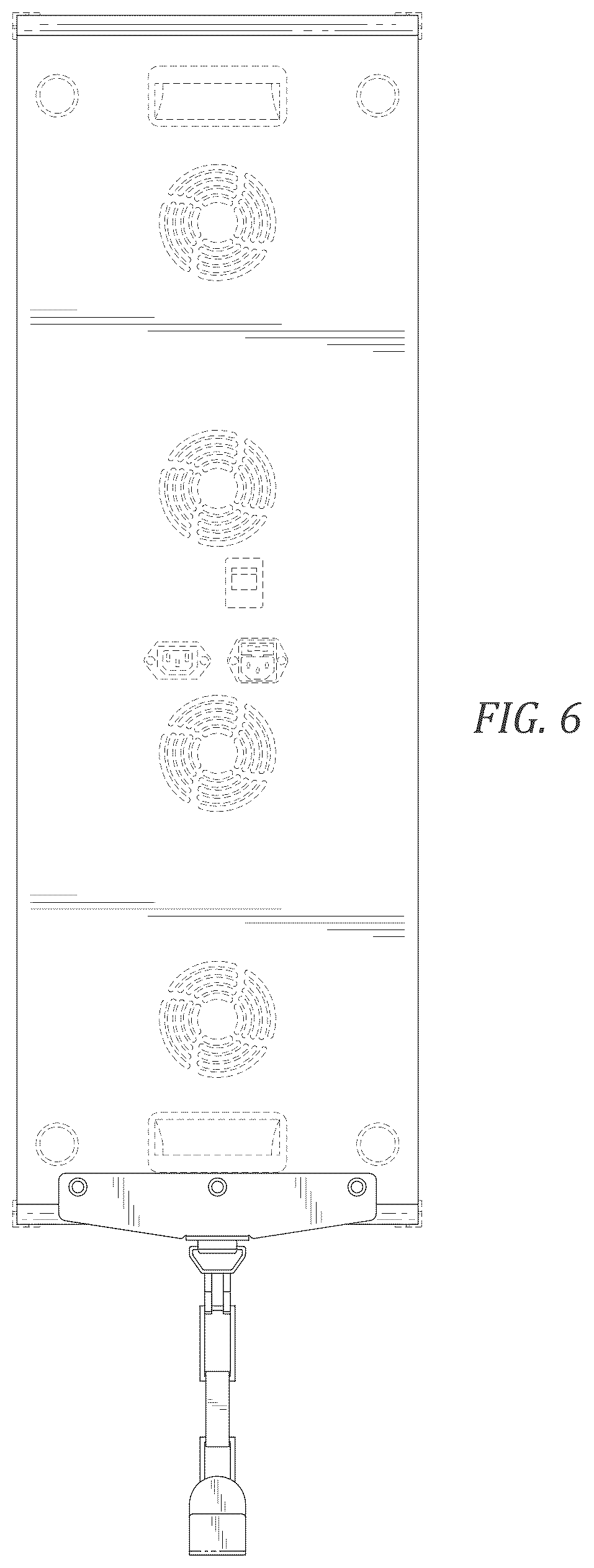 Patent USD1124385 Figure 3 – Light therapy device hanging system