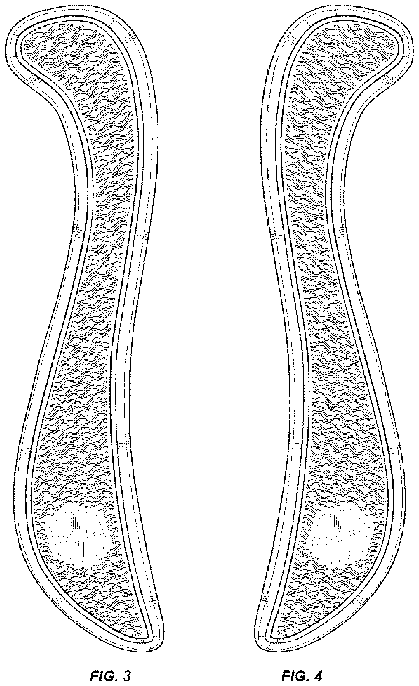 Patent USD1124388 Figure 3 – Muscle scraping tool