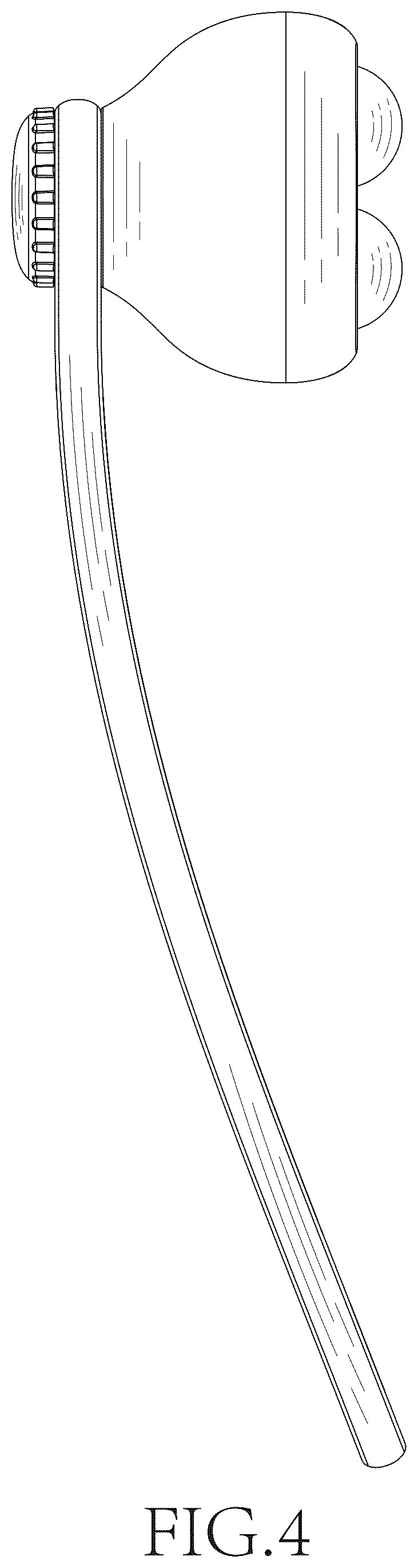 Patent USD1124389 Figure 4 – Handheld massager