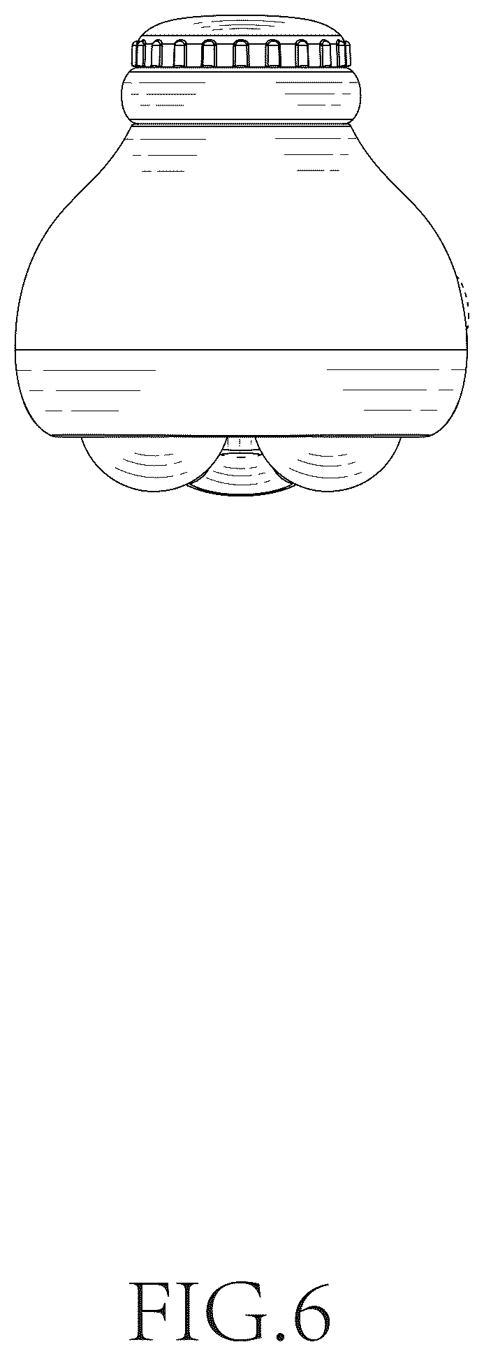 Patent USD1124389 Figure 6 – Handheld massager