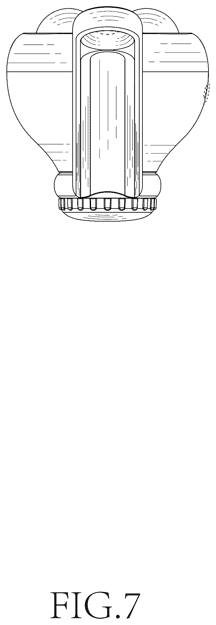 Patent USD1124389 Figure 7 – Handheld massager