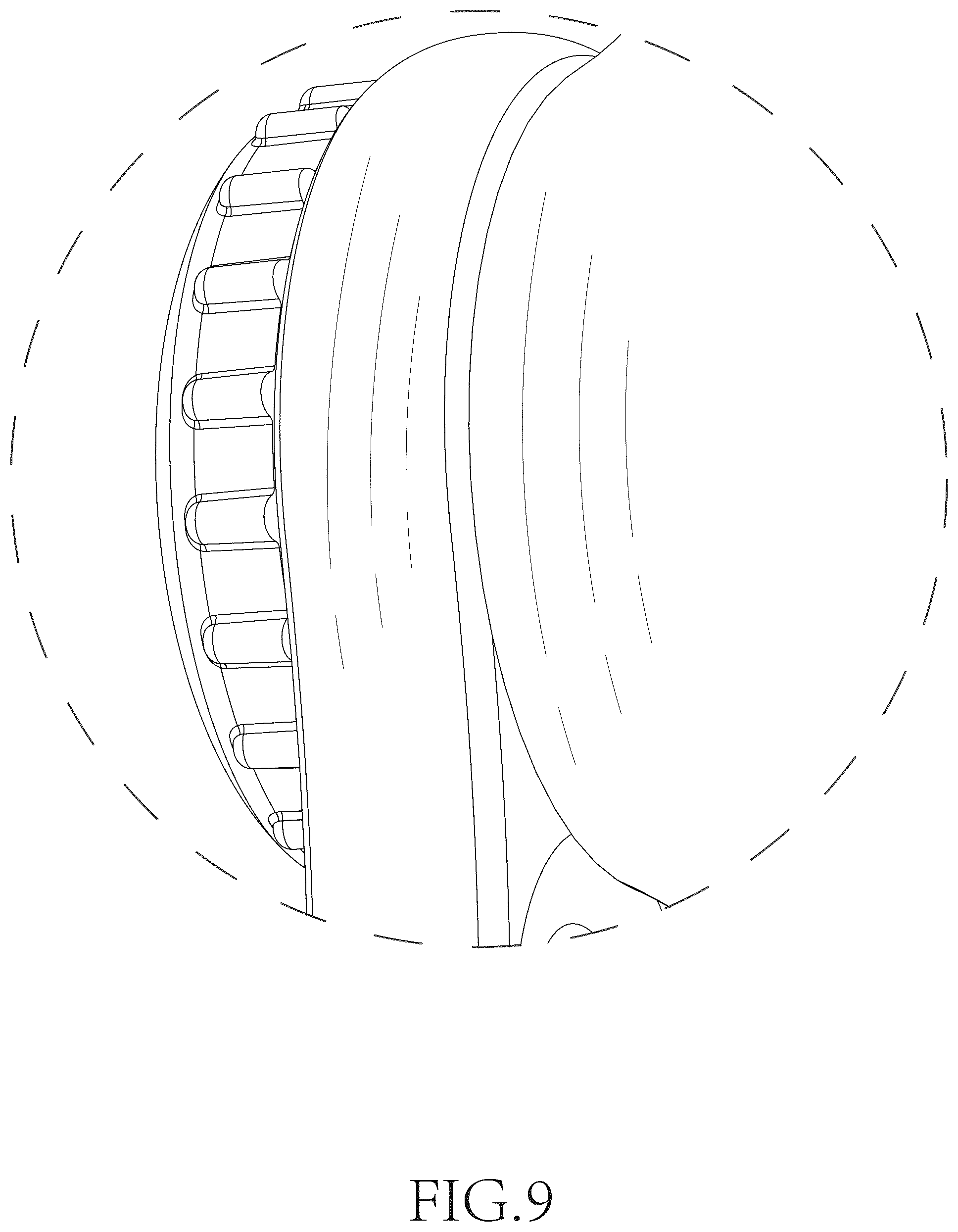 Patent USD1124389 Figure 9 – Handheld massager