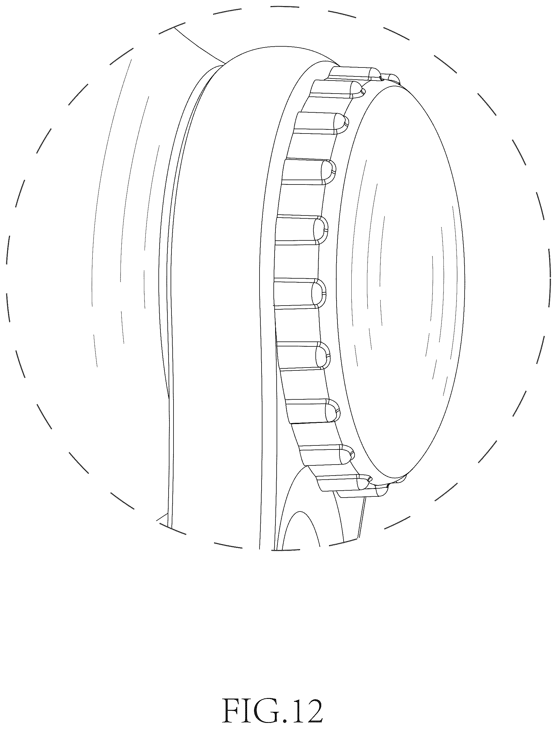 Patent USD1124389 Figure 12 – Handheld massager