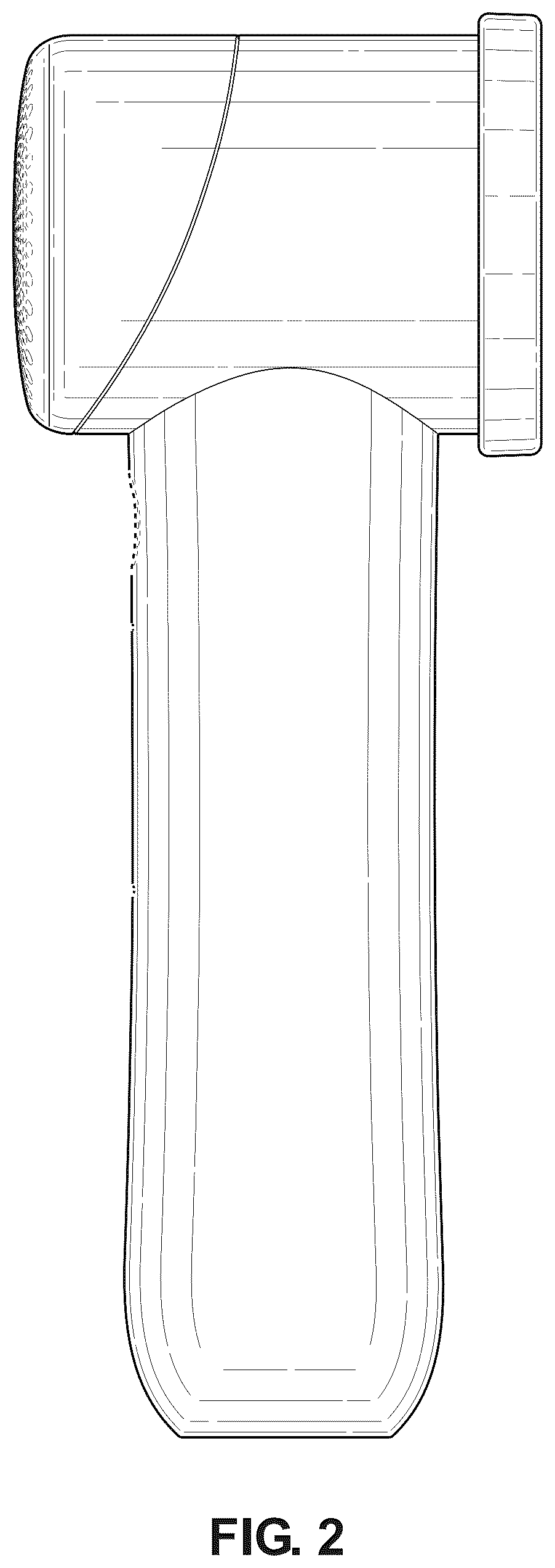 Patent USD1124390 Figure 2 – Treatment device
