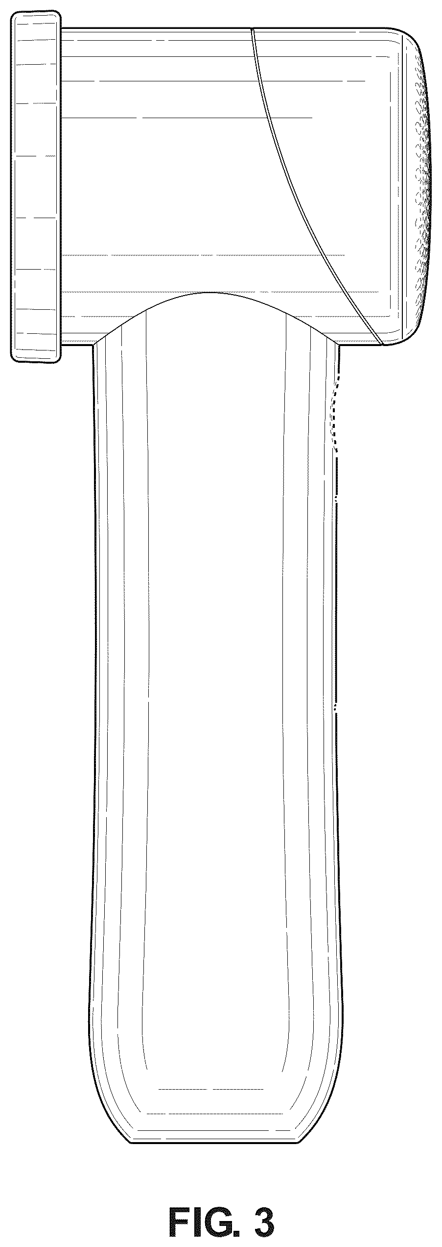 Patent USD1124390 Figure 3 – Treatment device