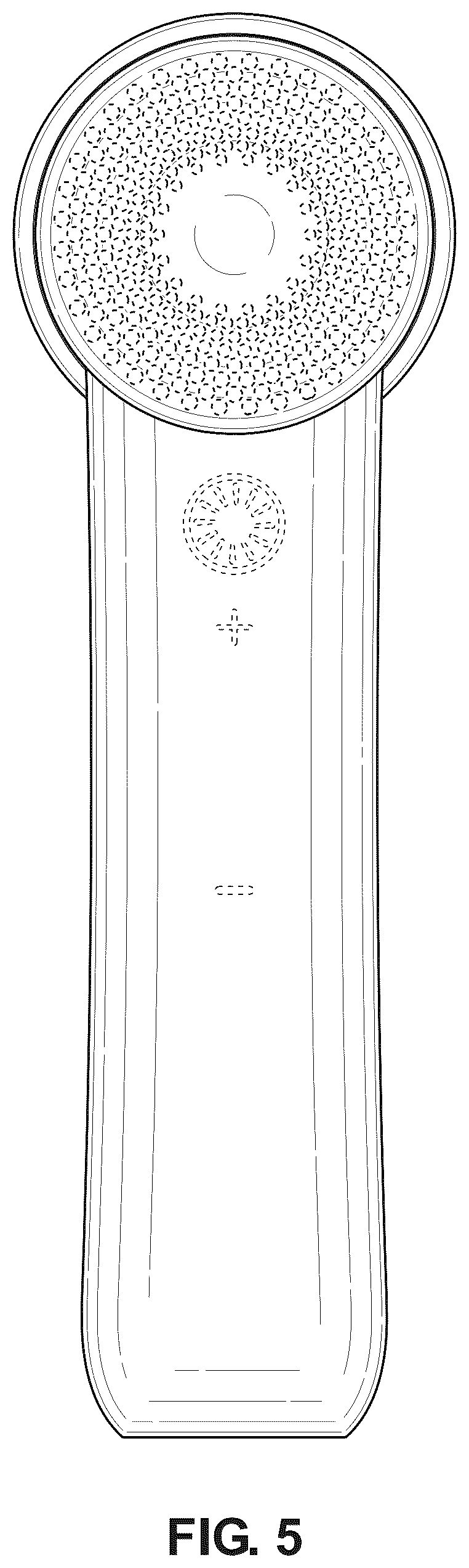 Patent USD1124390 Figure 5 – Treatment device