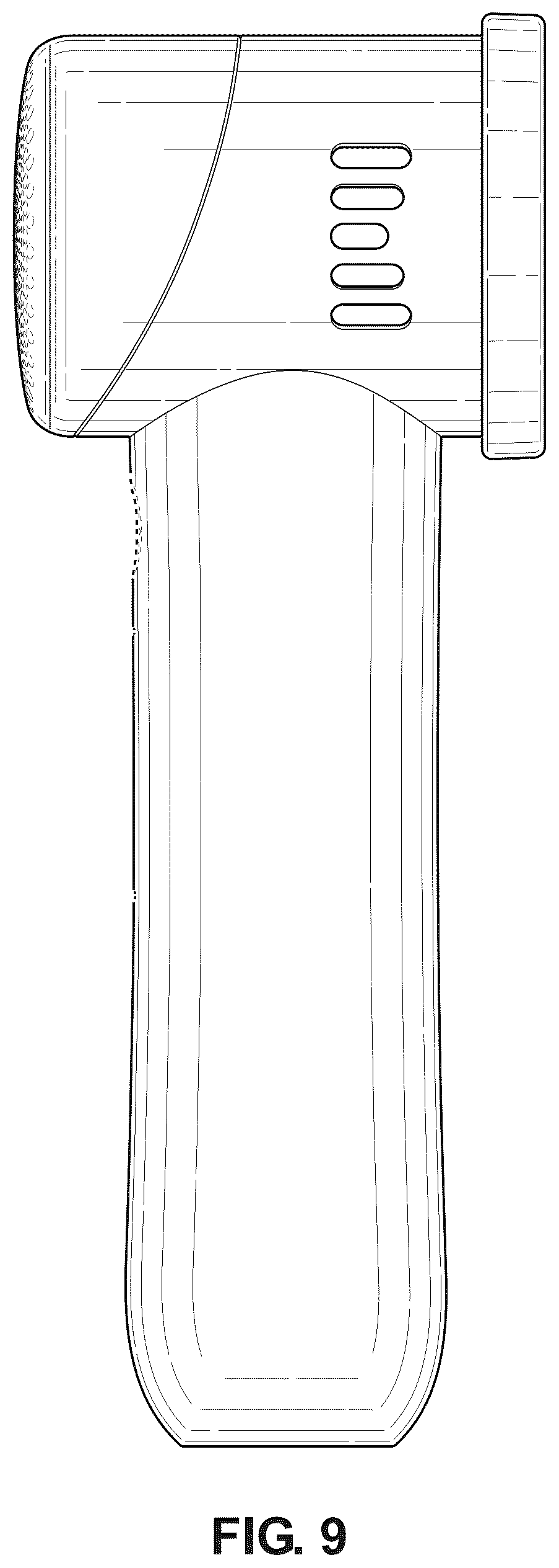 Patent USD1124390 Figure 8 – Treatment device