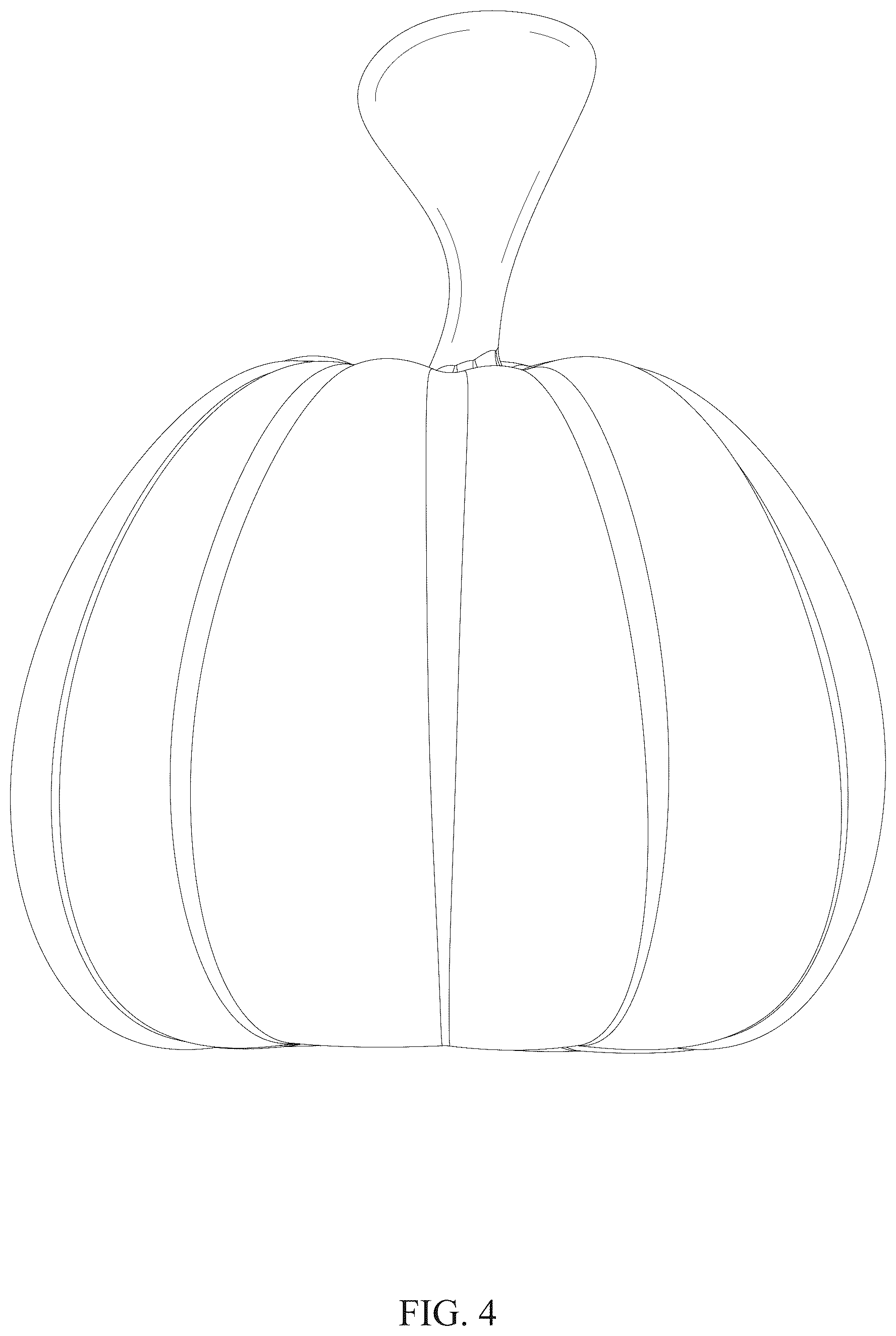 Patent USD1124391 Figure 4 – Pumpkin-shaped massager