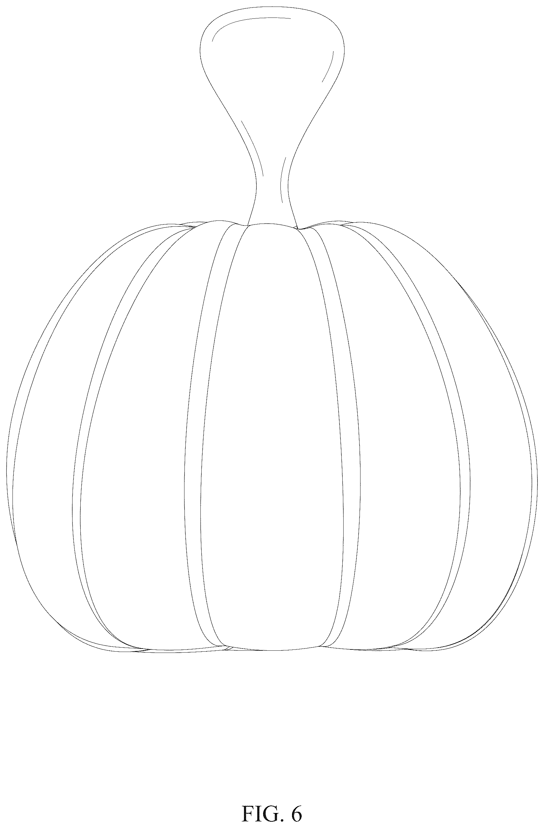 Patent USD1124391 Figure 6 – Pumpkin-shaped massager