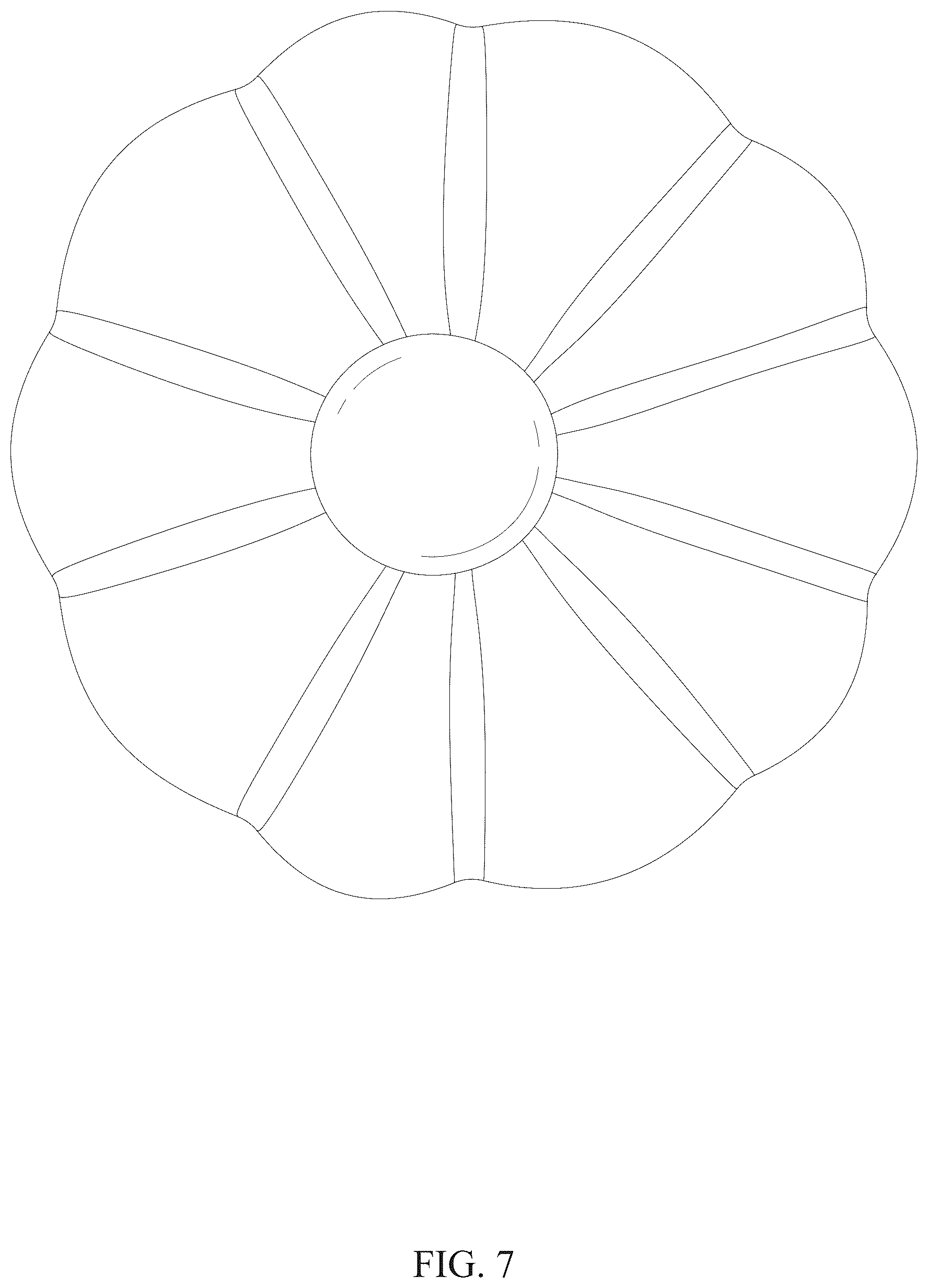 Patent USD1124391 Figure 7 – Pumpkin-shaped massager