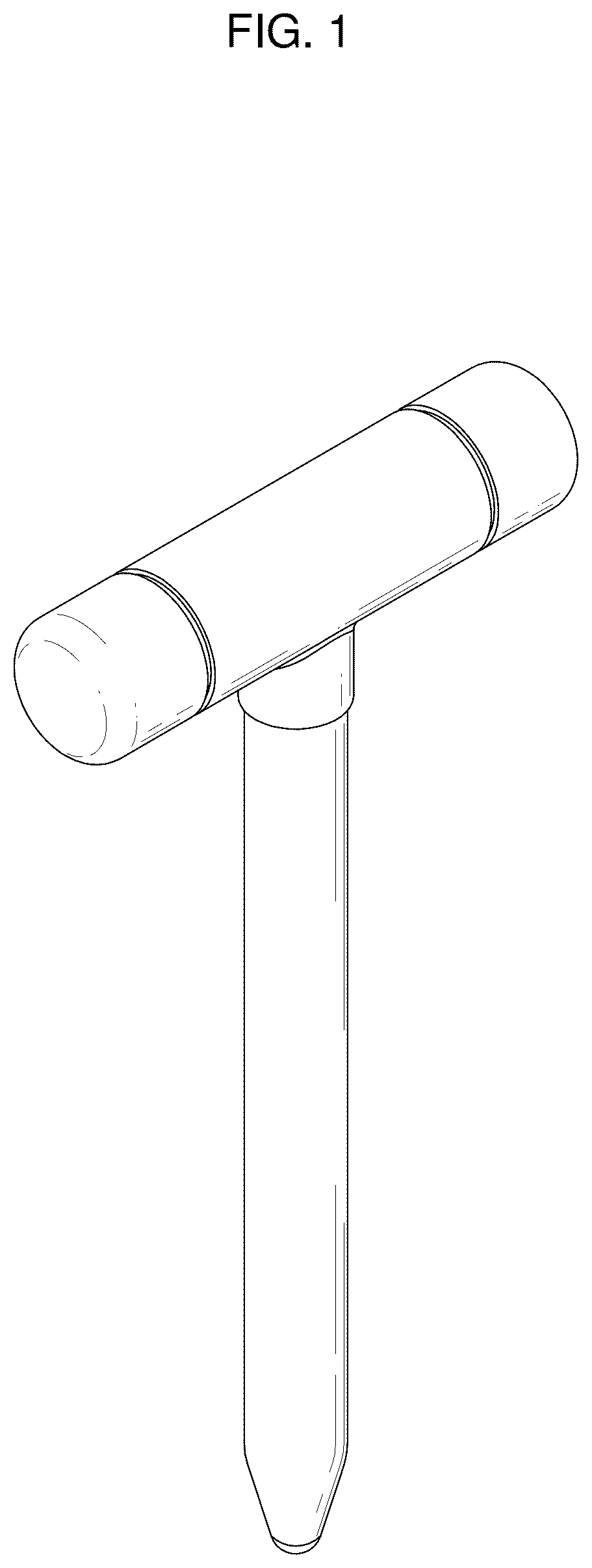 Patent USD1124392 Figure 1 – Acupressure stick