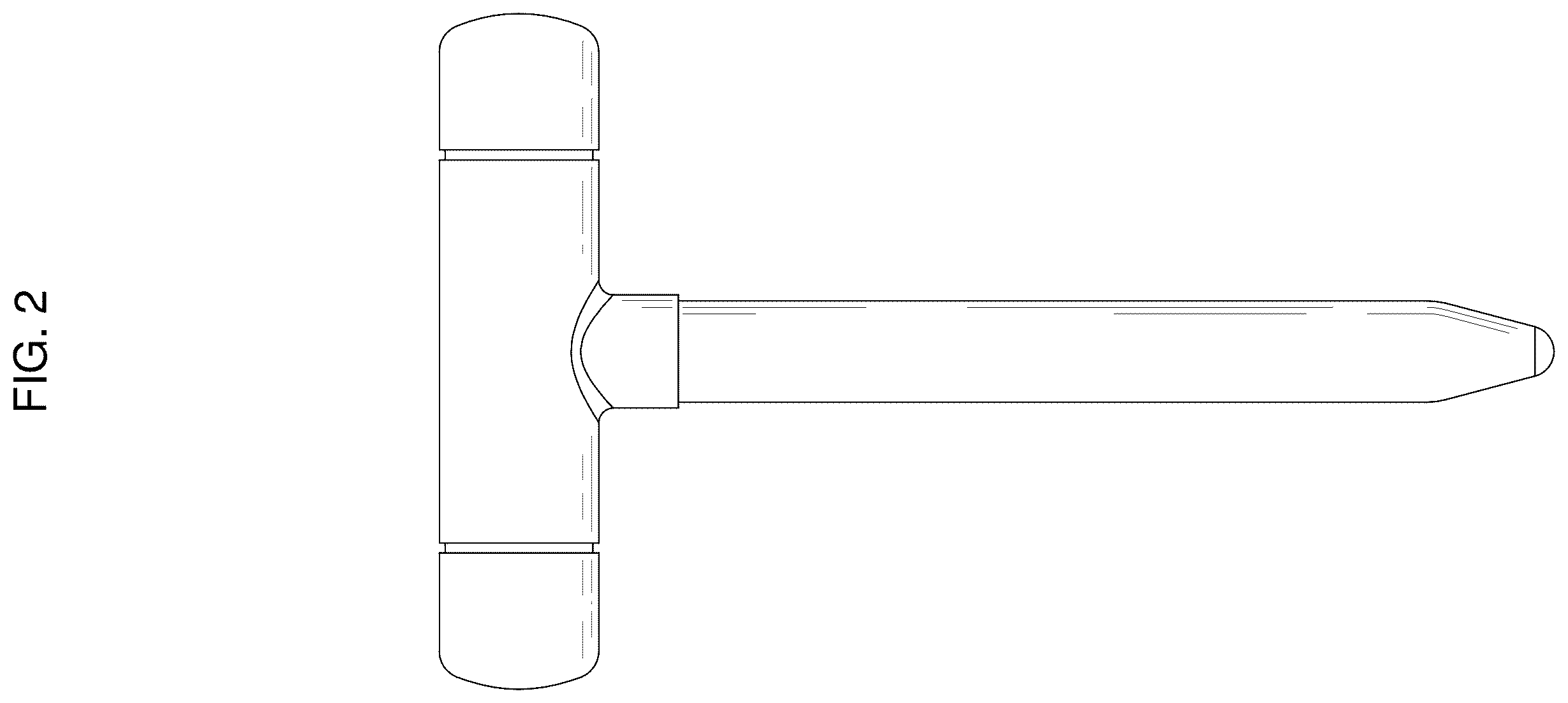 Patent USD1124392 Figure 2 – Acupressure stick