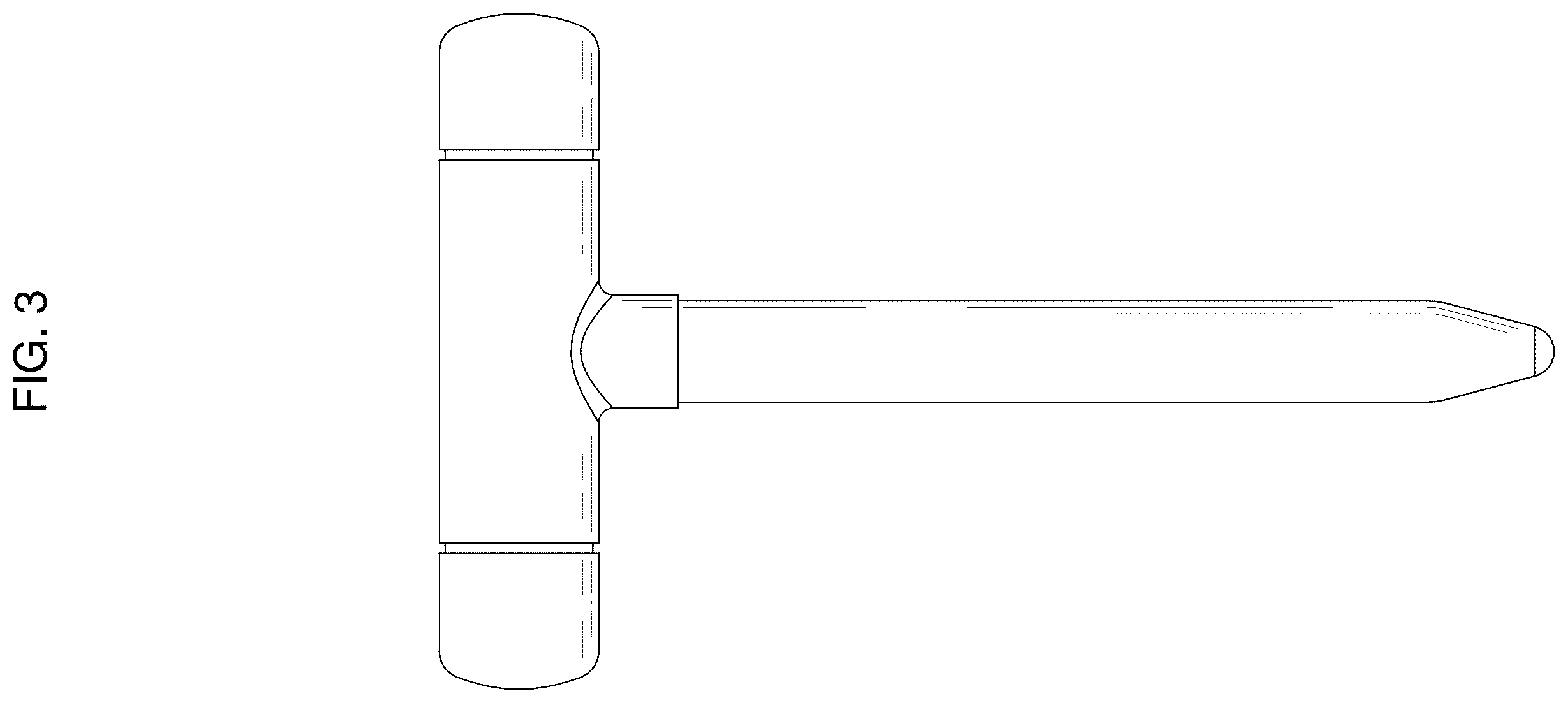 Patent USD1124392 Figure 3 – Acupressure stick