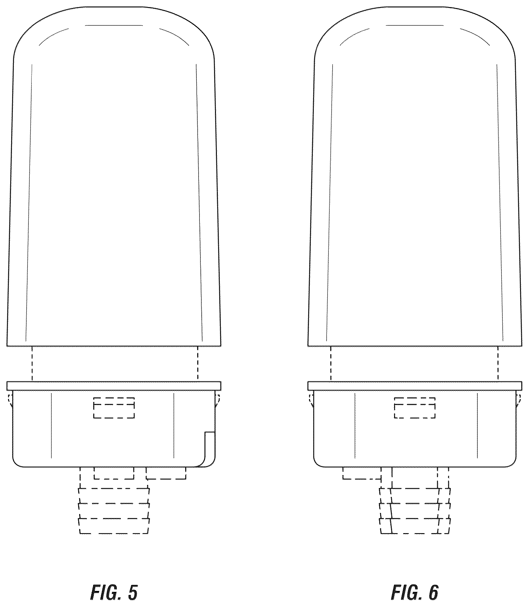 Patent USD1124395 Figure 5 – Sample collection device