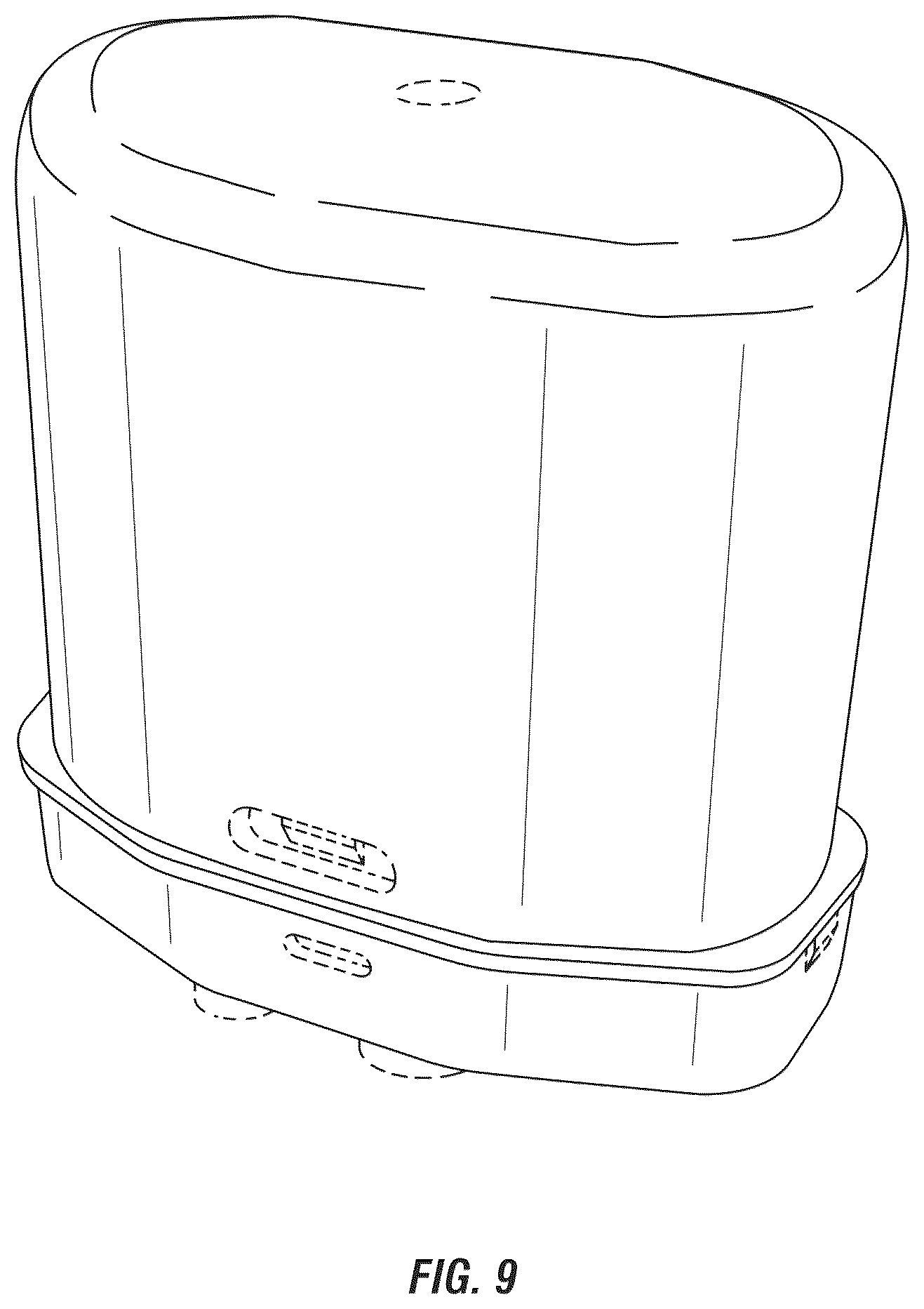 Patent USD1124395 Figure 7 – Sample collection device