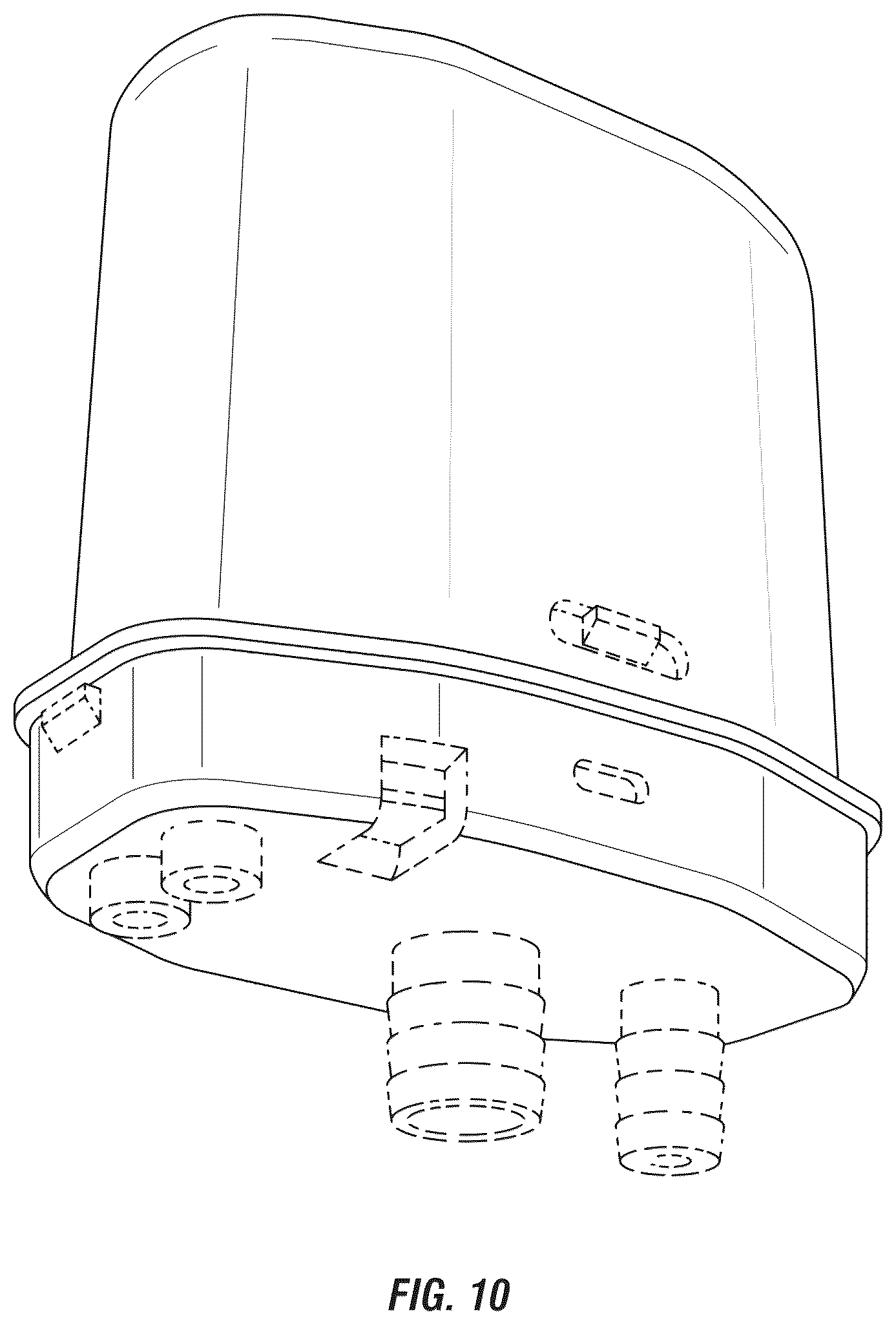 Patent USD1124395 Figure 8 – Sample collection device