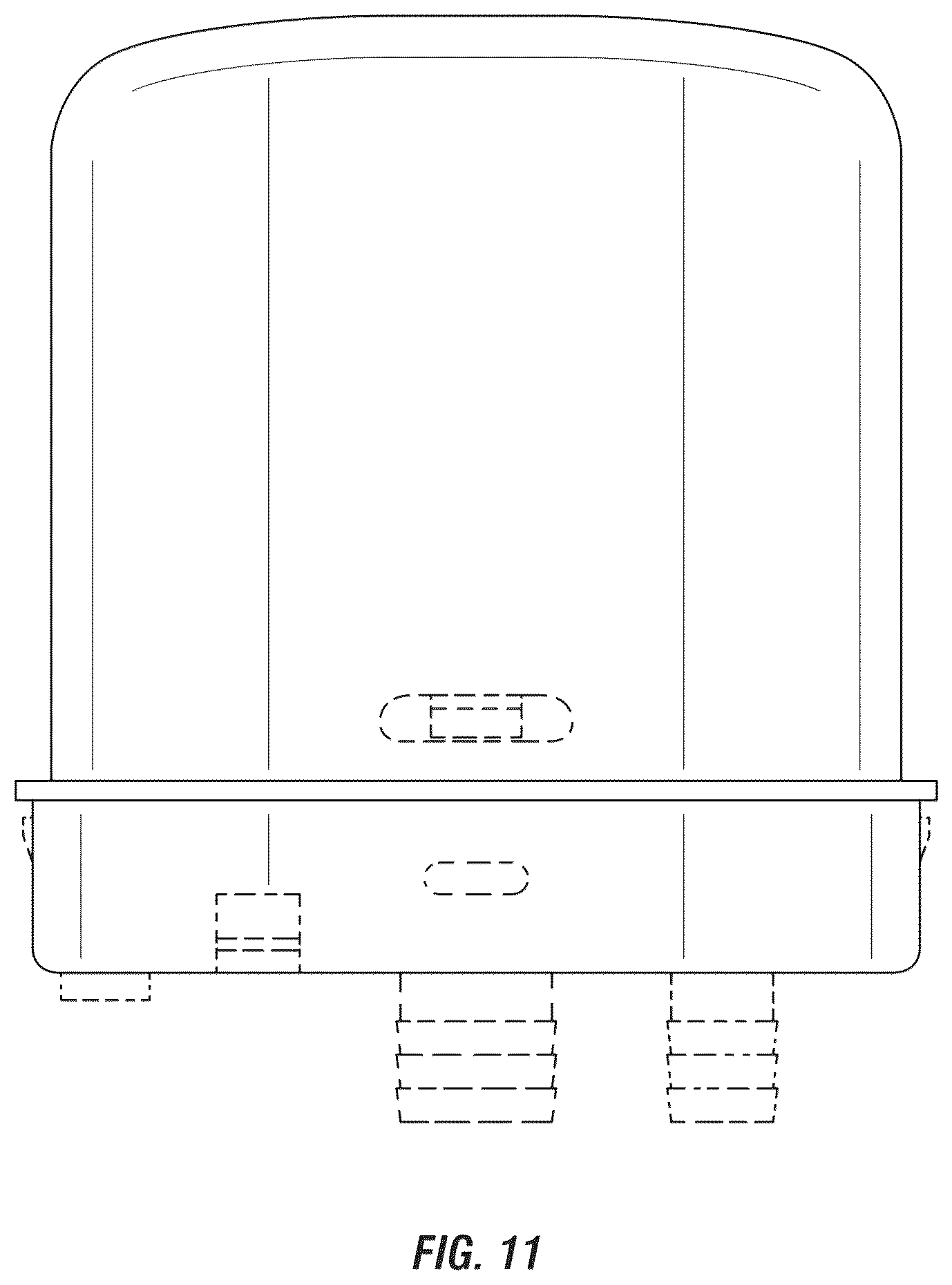 Patent USD1124395 Figure 9 – Sample collection device