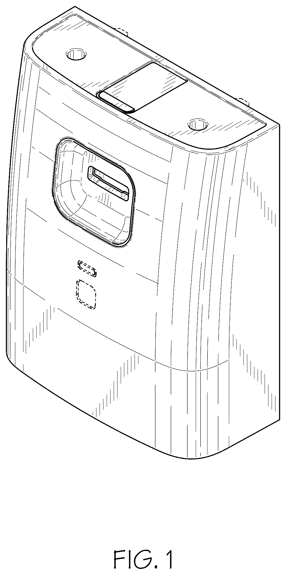 Patent USD1124396 Figure 1 – Microscopy analyzer front cover