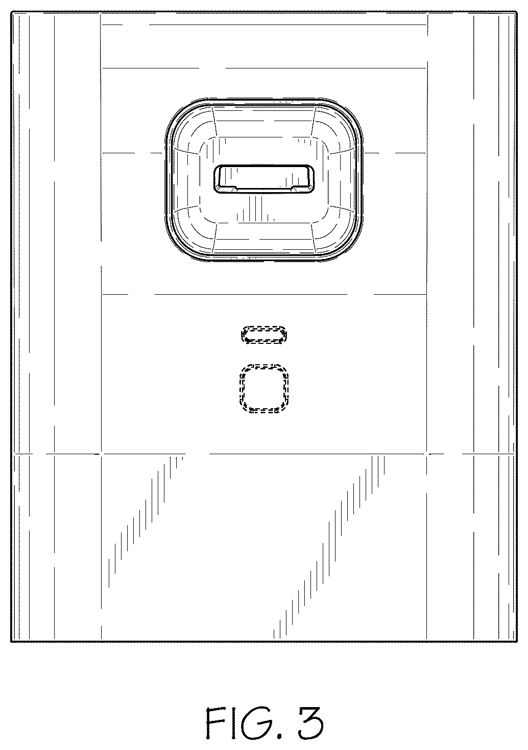 Patent USD1124396 Figure 3 – Microscopy analyzer front cover