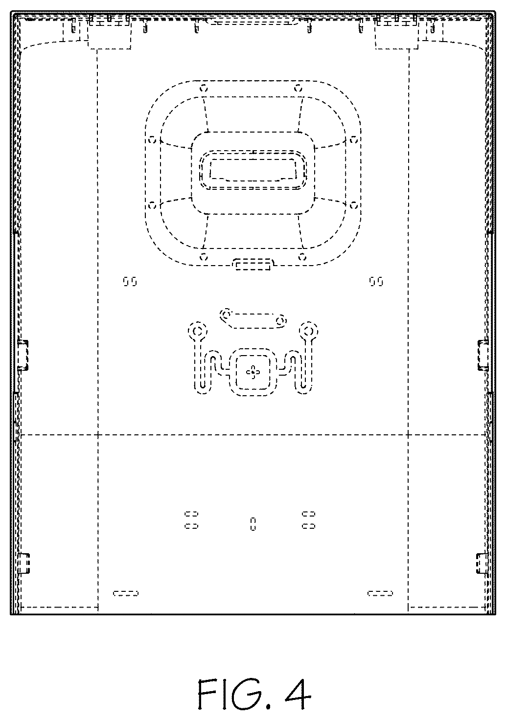 Patent USD1124396 Figure 4 – Microscopy analyzer front cover