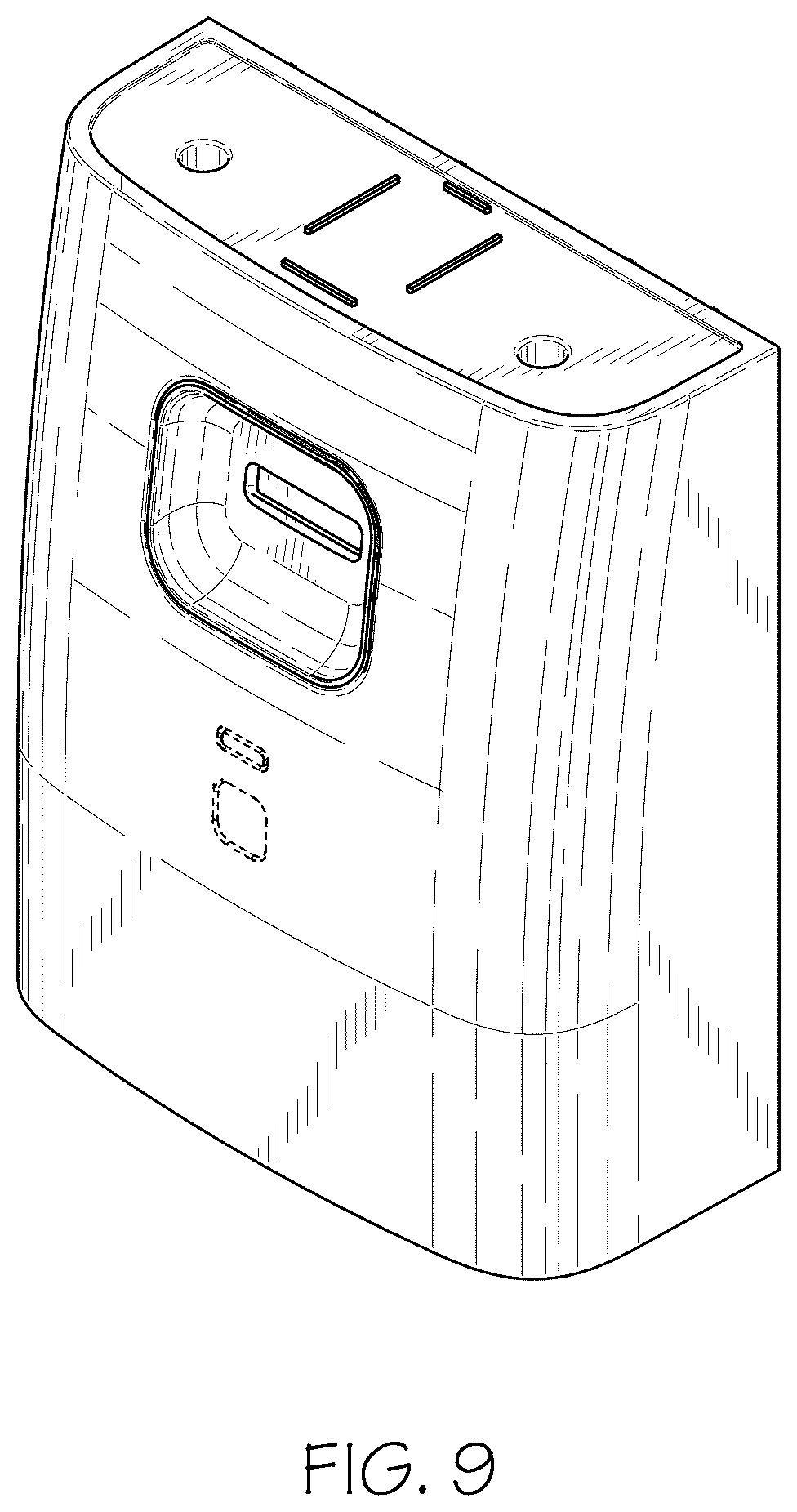 Patent USD1124396 Figure 9 – Microscopy analyzer front cover