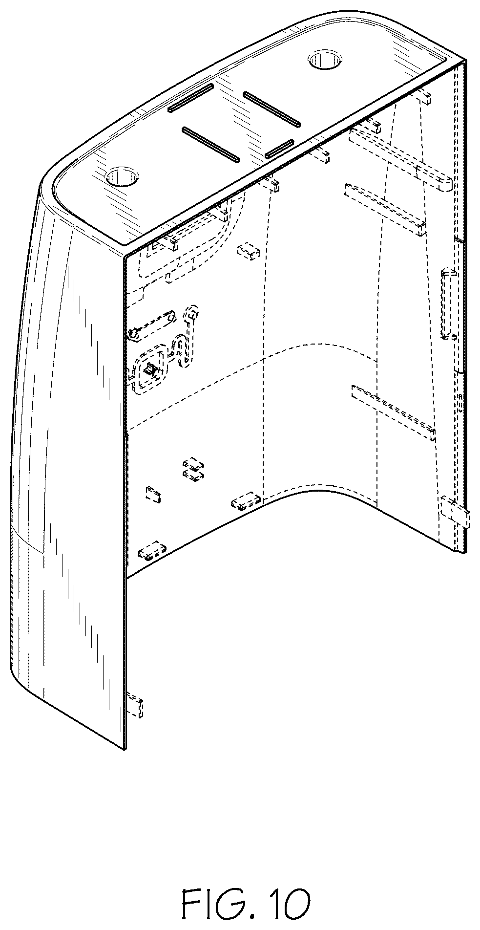 Patent USD1124396 Figure 10 – Microscopy analyzer front cover